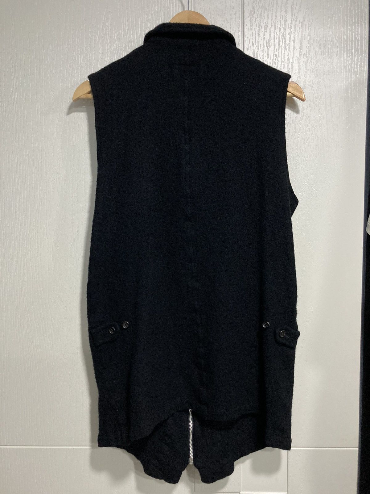 Comme des Garcons Homme Plus 1994AW Comme Des Garcons Homme Plus Boiled Wool Vest Size US M / EU 48-50 / 2 - 11 Thumbnail
