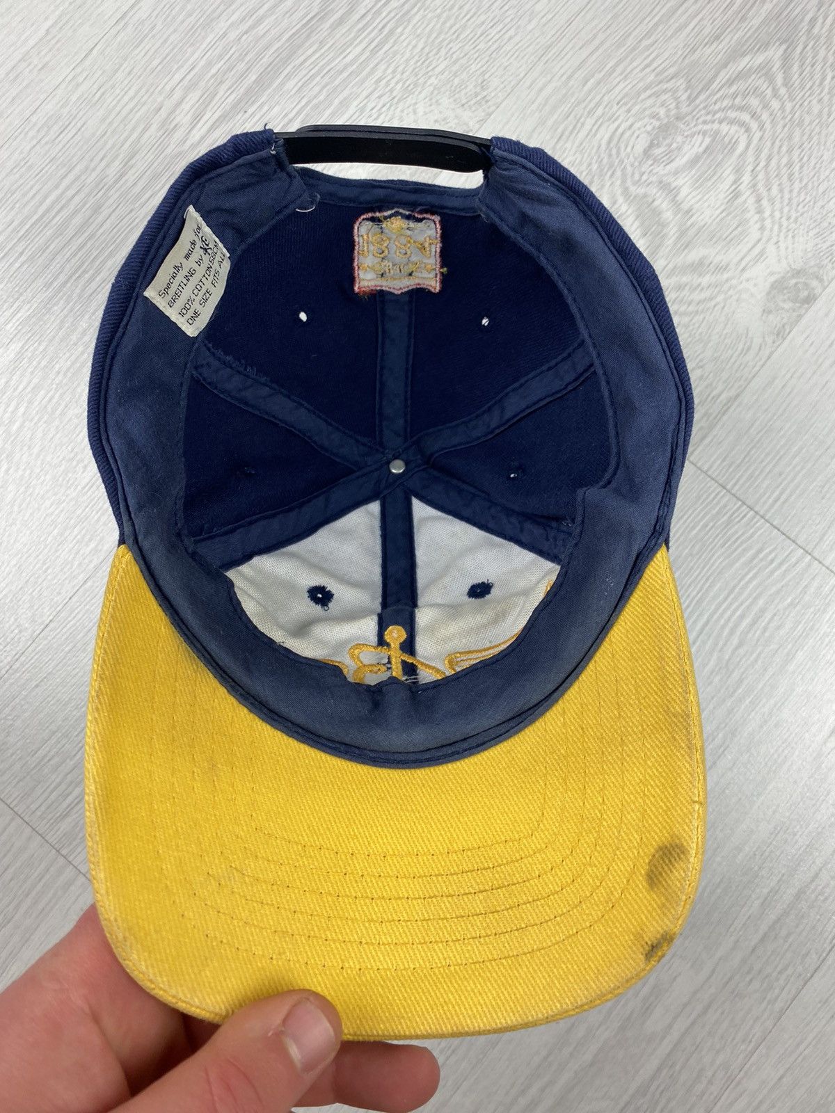 Breitling Vintage Breitling Cap Hat Rolex Cartier Racing Omega Size ONE SIZE - 7 Thumbnail