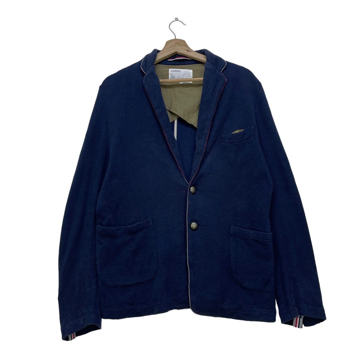 Japanese Brand 🗣️Japanese Brand Inherit Indigo Casual Jacket Size US S / EU 44-46 / 1 - 1 Thumbnail