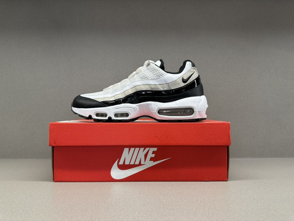 Nike Nike Air Max 95 White Light Iron Ore Black Patent Women’s Size US 6 / IT 36 - 2 Thumbnail