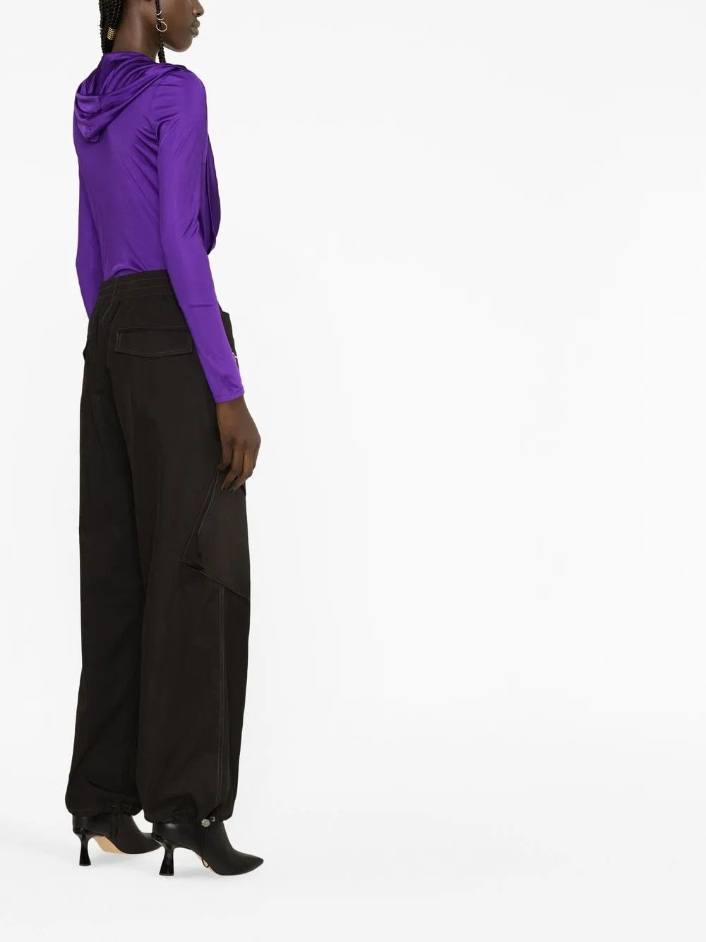 Versace o1y0226 Bodysuit in Purple Size XS / US 0-2 / IT 36-38 - 3 Thumbnail
