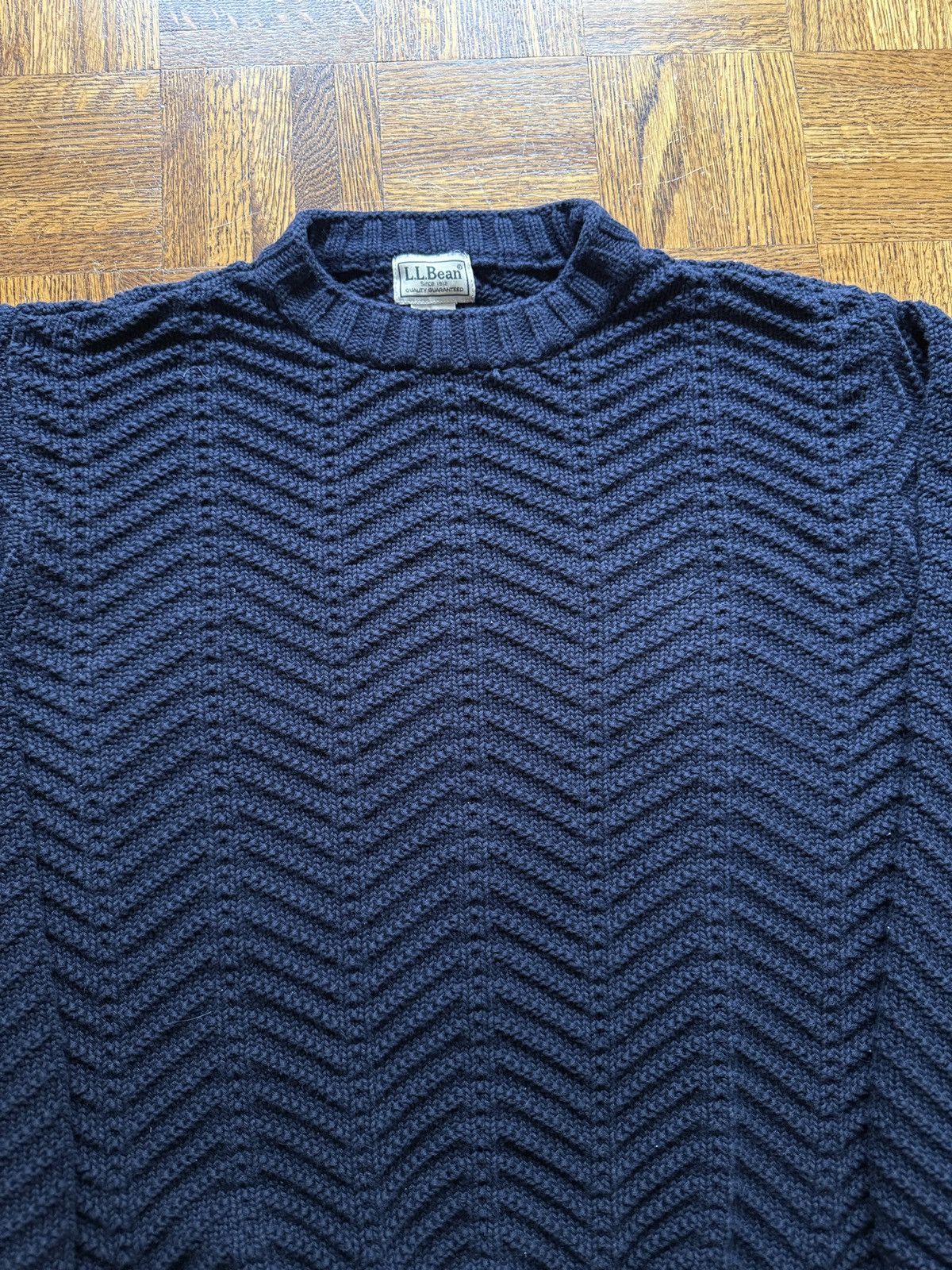 L.L. Bean Vintage L.L. Bean Chunky Knit Textured Sweater Size US S / EU 44-46 / 1 - 4 Thumbnail