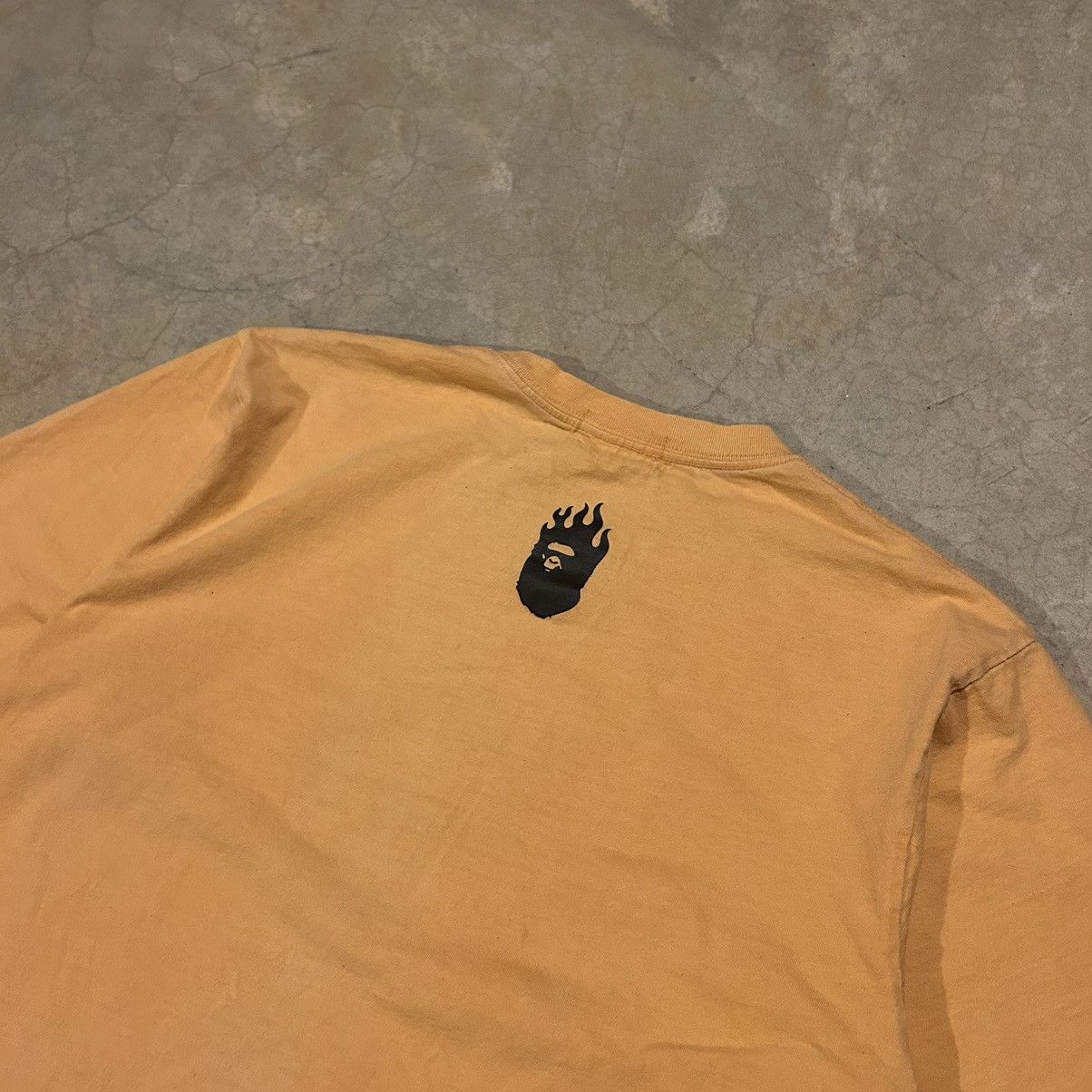 Bape Bape Neon Color Flame Logo Tee Size US L / EU 52-54 / 3 - 10 Thumbnail