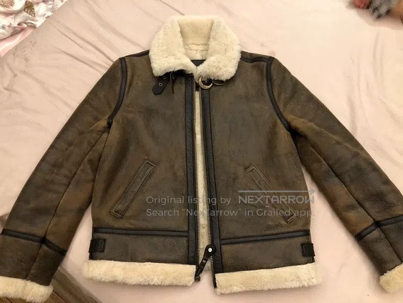 Schott Schott American B3 fur integrated Size XL / US 12-14 / IT 48-50 - 1 Thumbnail