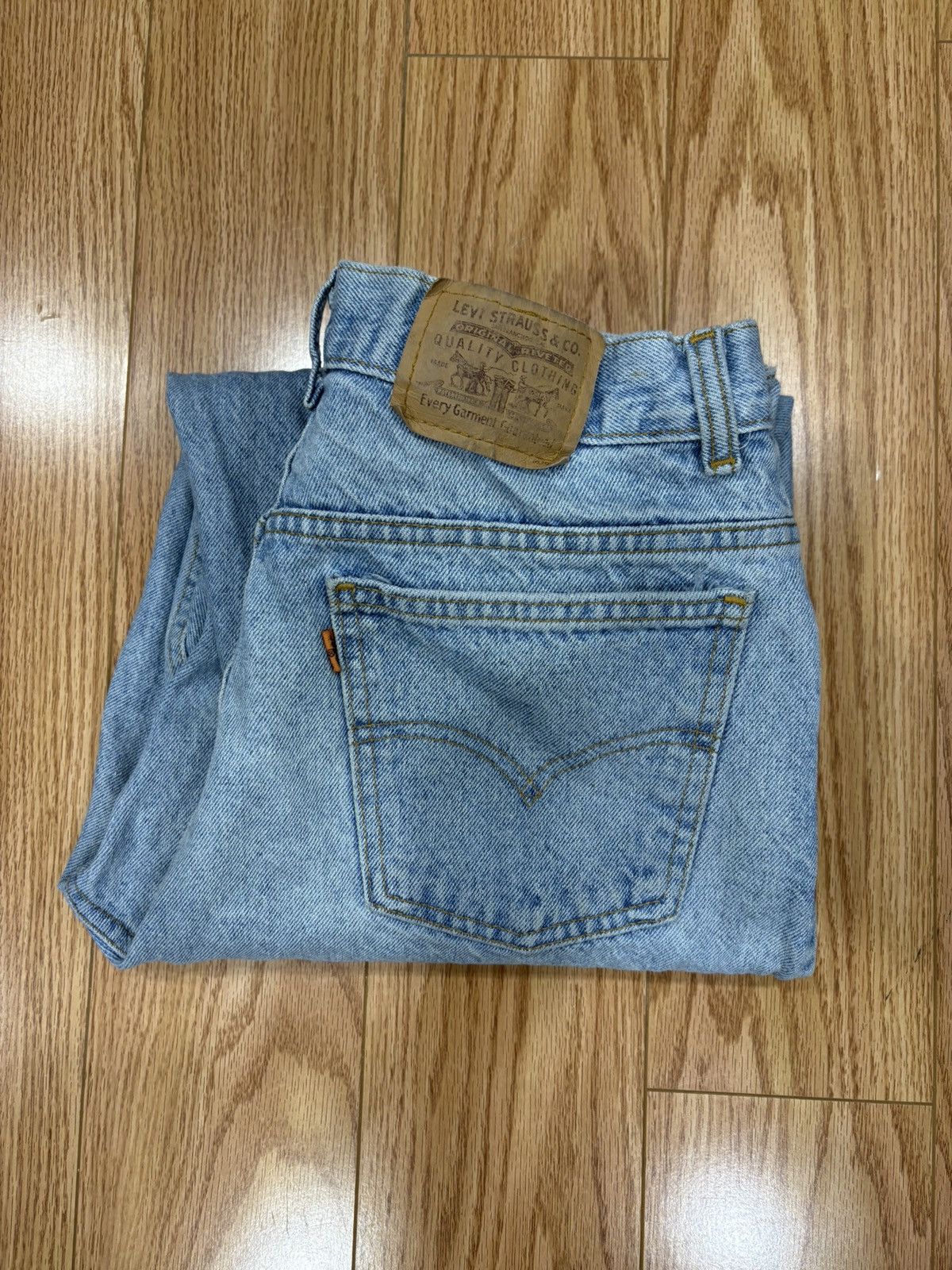 Levi's Vintage Clothing Vintage Levis Orange Tab Denim Jeans Size US 32 / EU 48 - 3 Thumbnail
