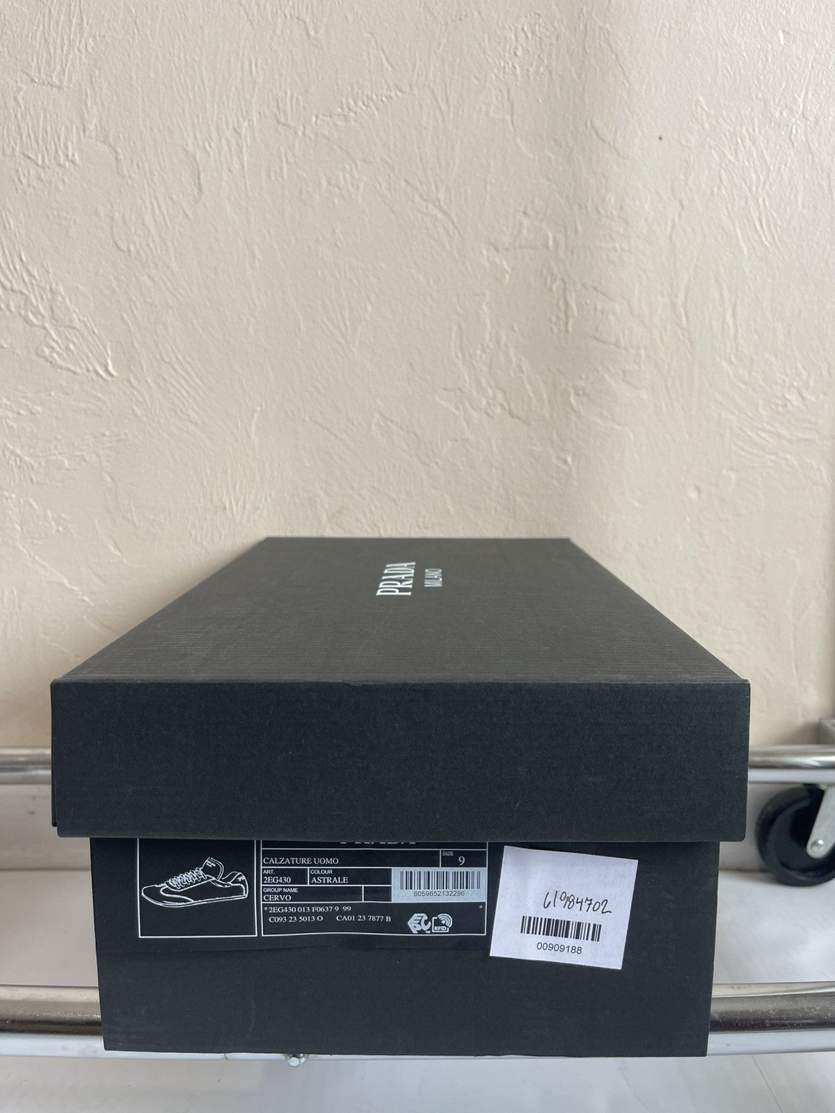 Prada Prada Leather Sneaker 2024 Colorway Sold Out Everywhere Size US 10 / EU 43 - 10 Thumbnail