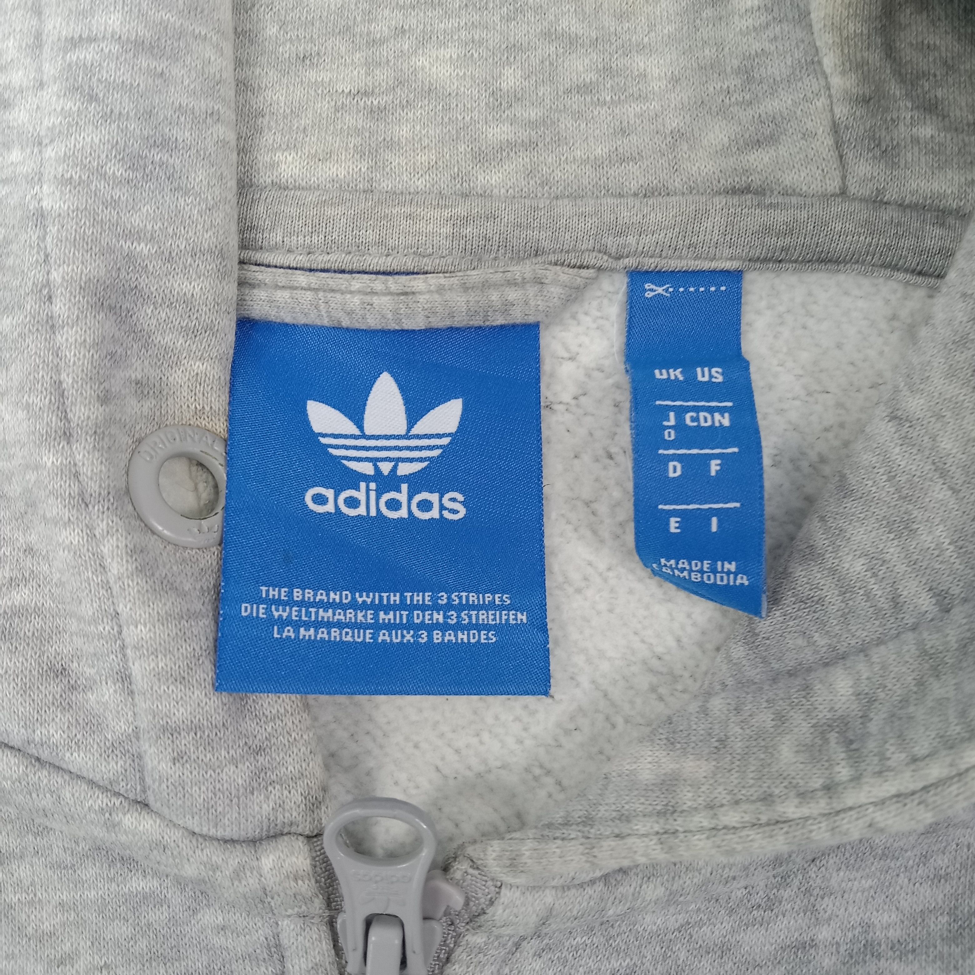 Adidas Adidas American Sportwear Hoodies Jacket C261N27 Size US M / EU 48-50 / 2 - 3 Thumbnail