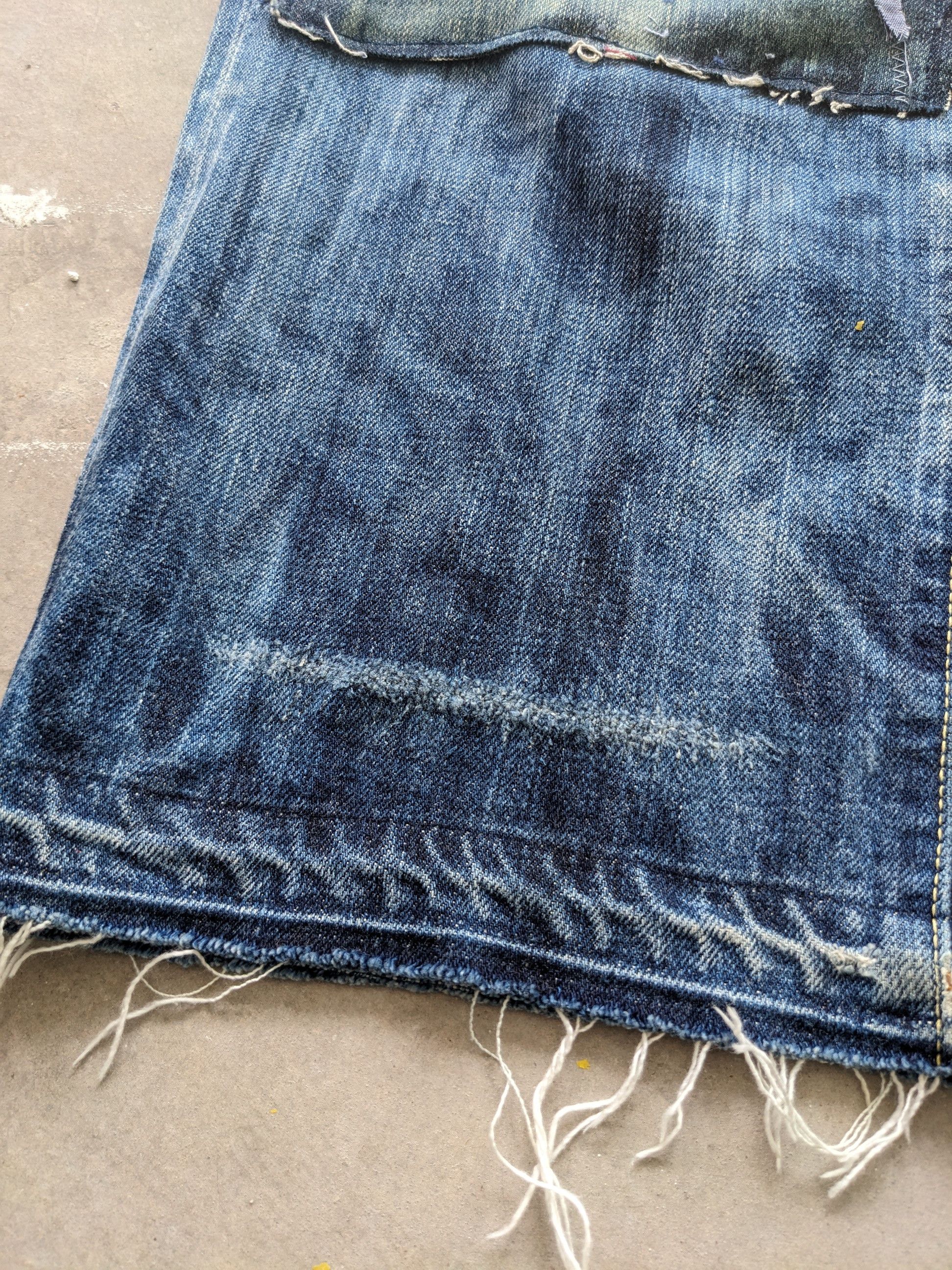 Kapital BEST OFFER 💥 Vintage Kapital Boro Jeans Selvedge Size 29 Size US 29 - 10 Thumbnail