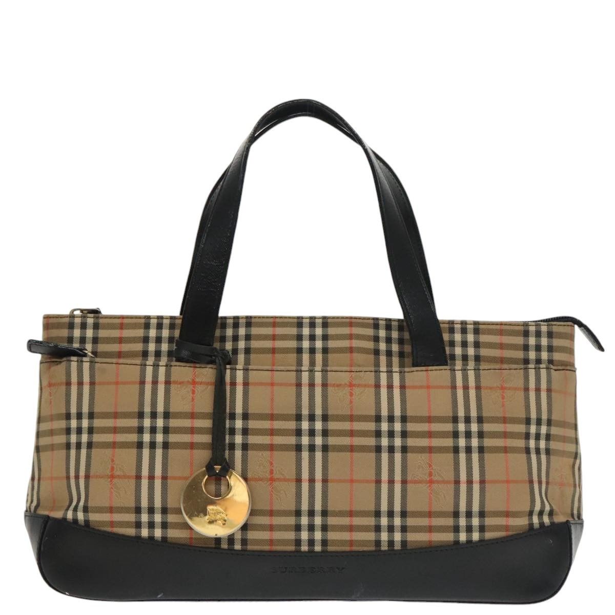 Burberry Burberry Nova Check Handbag Nova Check Canvas Size ONE SIZE - 1 Thumbnail