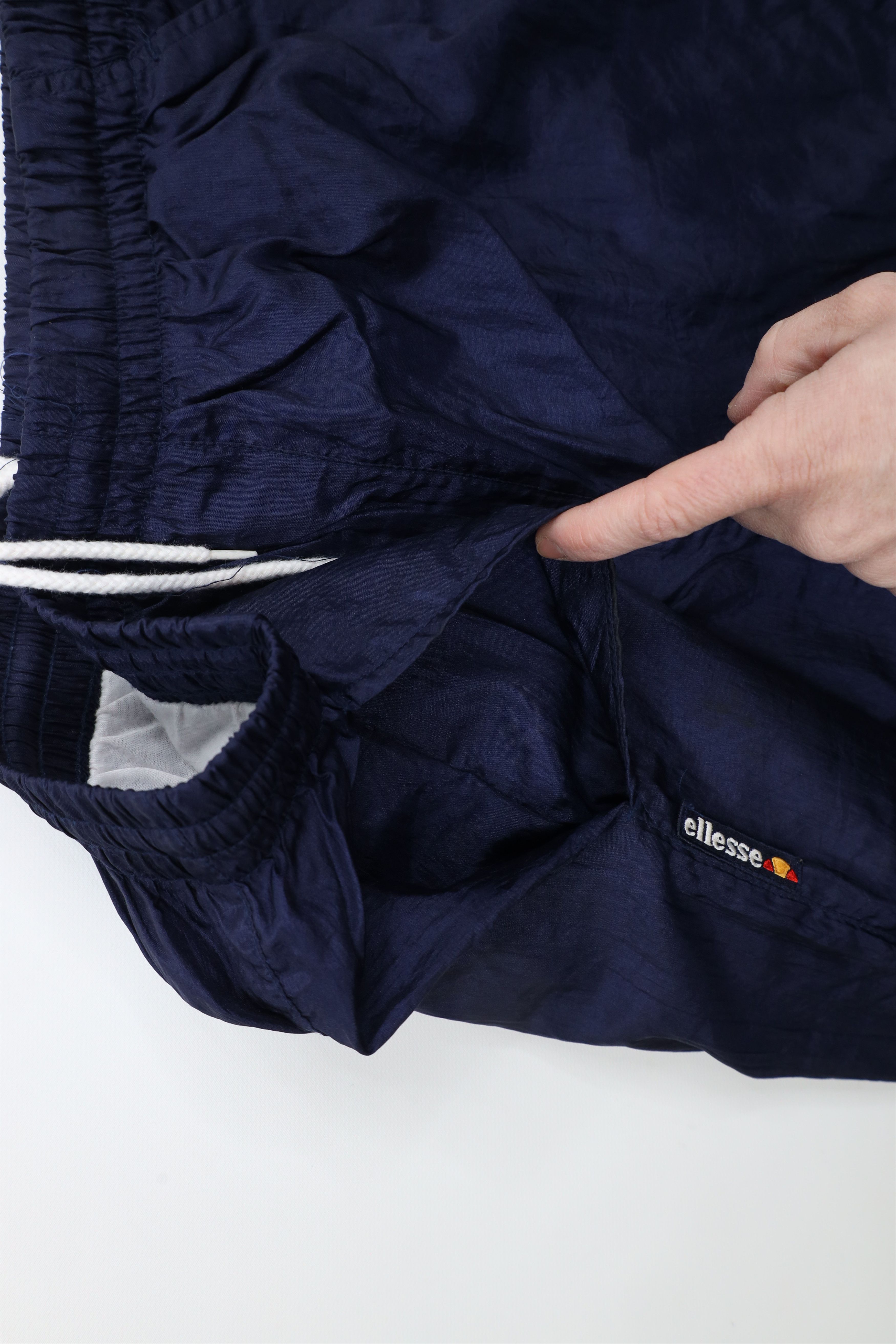Ellesse × Vintage Vintage 90s Ellesse Spell Lined Windbreaker Joggers Pants Size US 34 / EU 50 - 10 Thumbnail