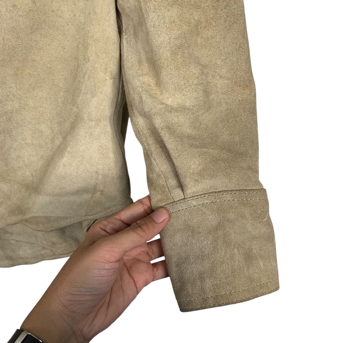 Japanese Brand Japanese Brand Eezan Suede Leather Jacket Size US M / EU 48-50 / 2 - 13 Thumbnail