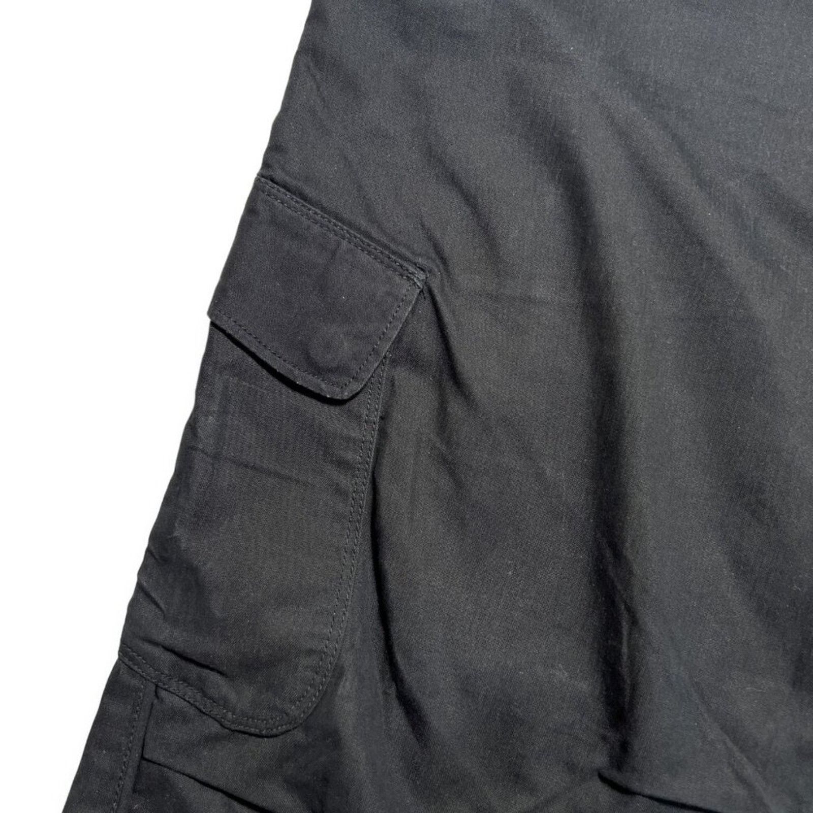 Nike Nike Vintage Cargo Pants 34x32 Black Utility Tactical Baggy Size US 34 / EU 50 - 11 Thumbnail