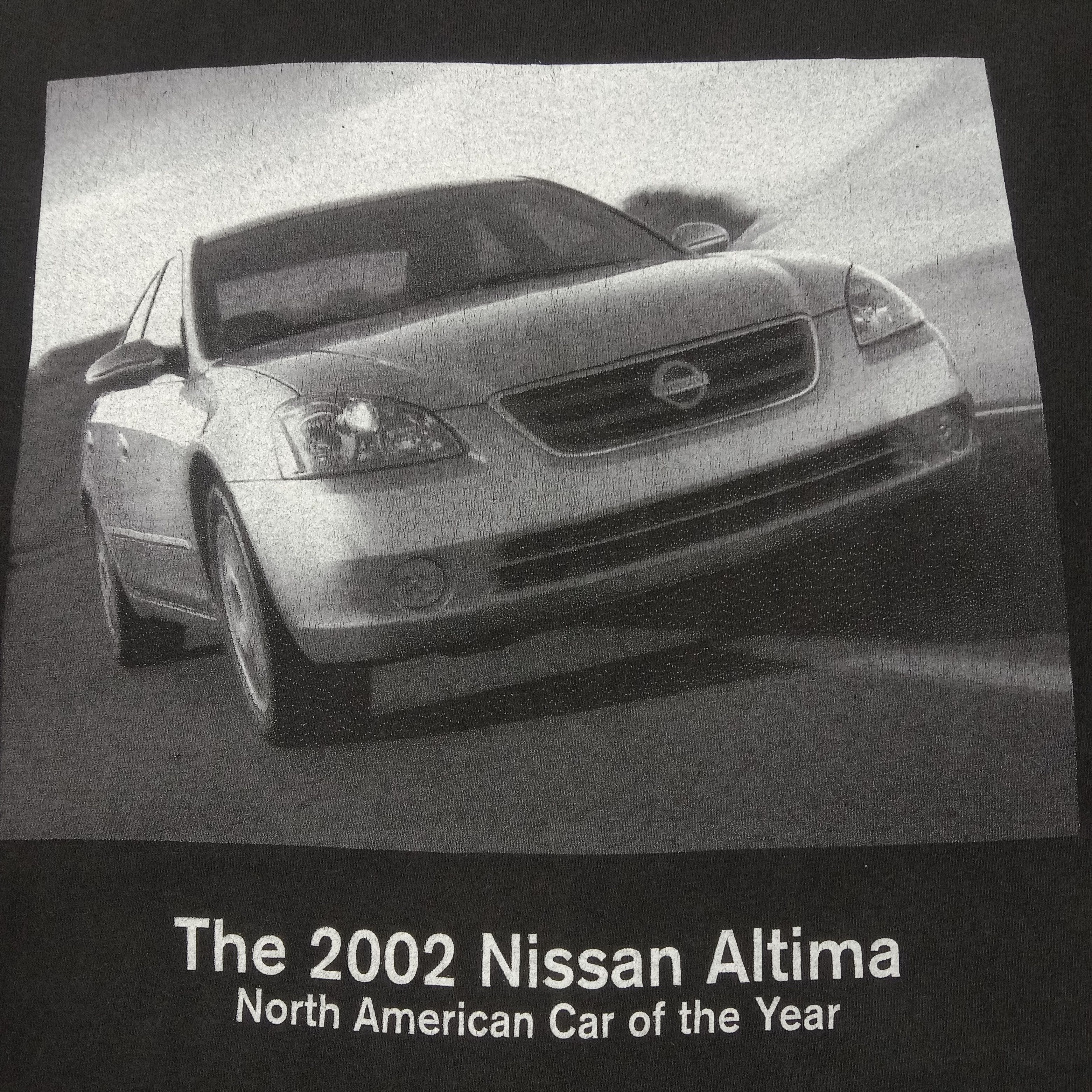 Japanese Brand × Vintage The 2002 Nissan Altima Backprint Vintage Tshirt Size US M / EU 48-50 / 2 - 2 Thumbnail