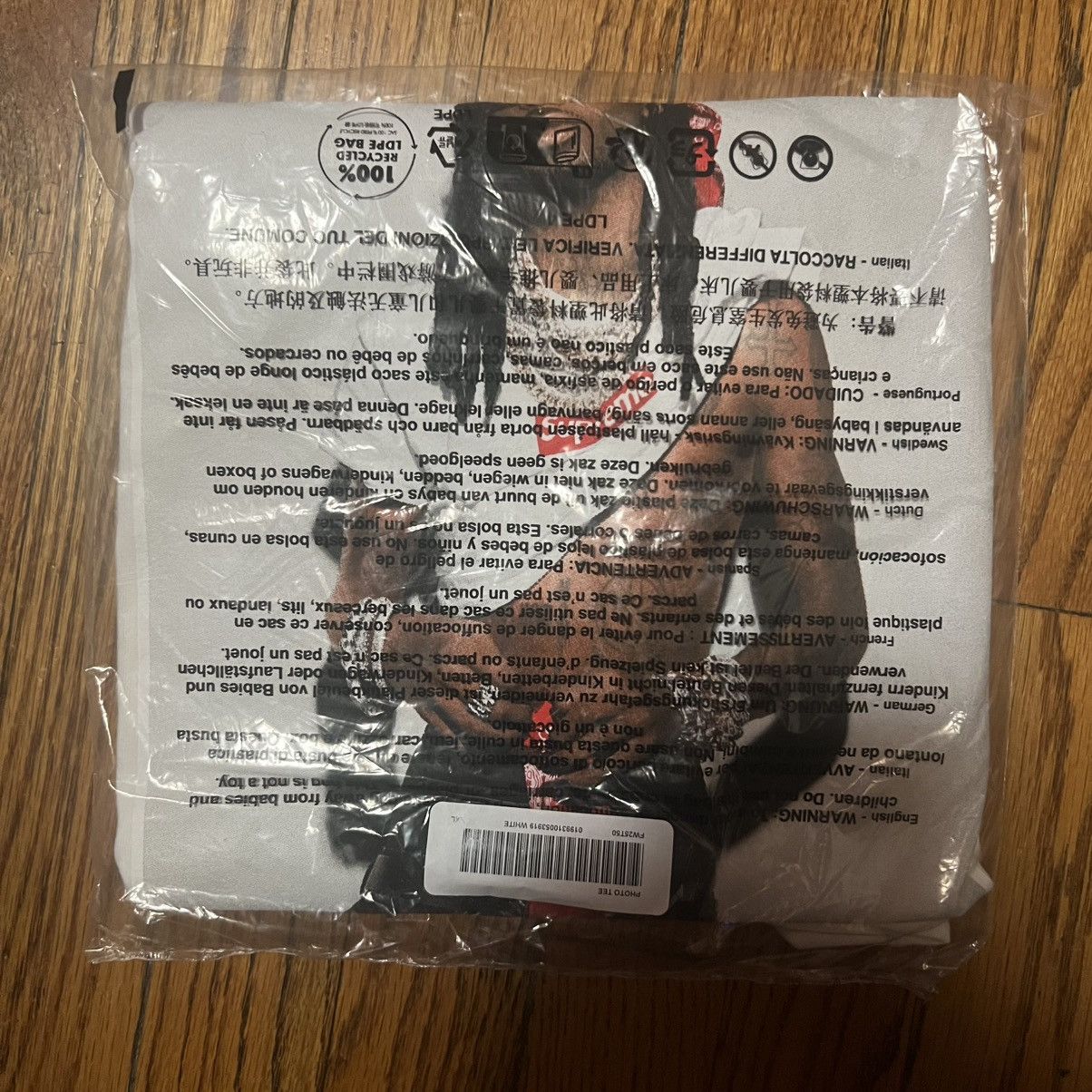 Supreme In Hand Supreme Playboi Carti Photo Tee White Size XXL Size US XXL / EU 58 / 5 - 4 Thumbnail