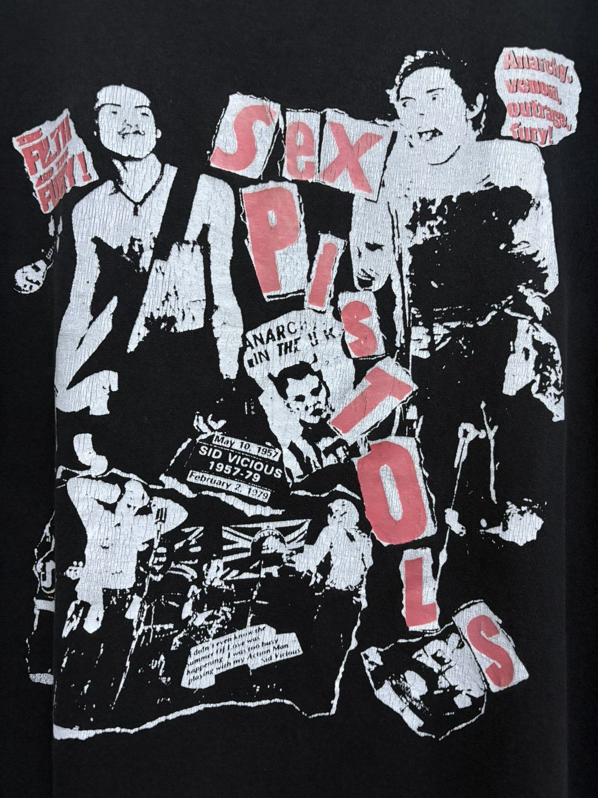 Band Tees 2000's Band Sex Pistols x Harley Davidson T-Shirt Size US L / EU 52-54 / 3 - 5 Thumbnail