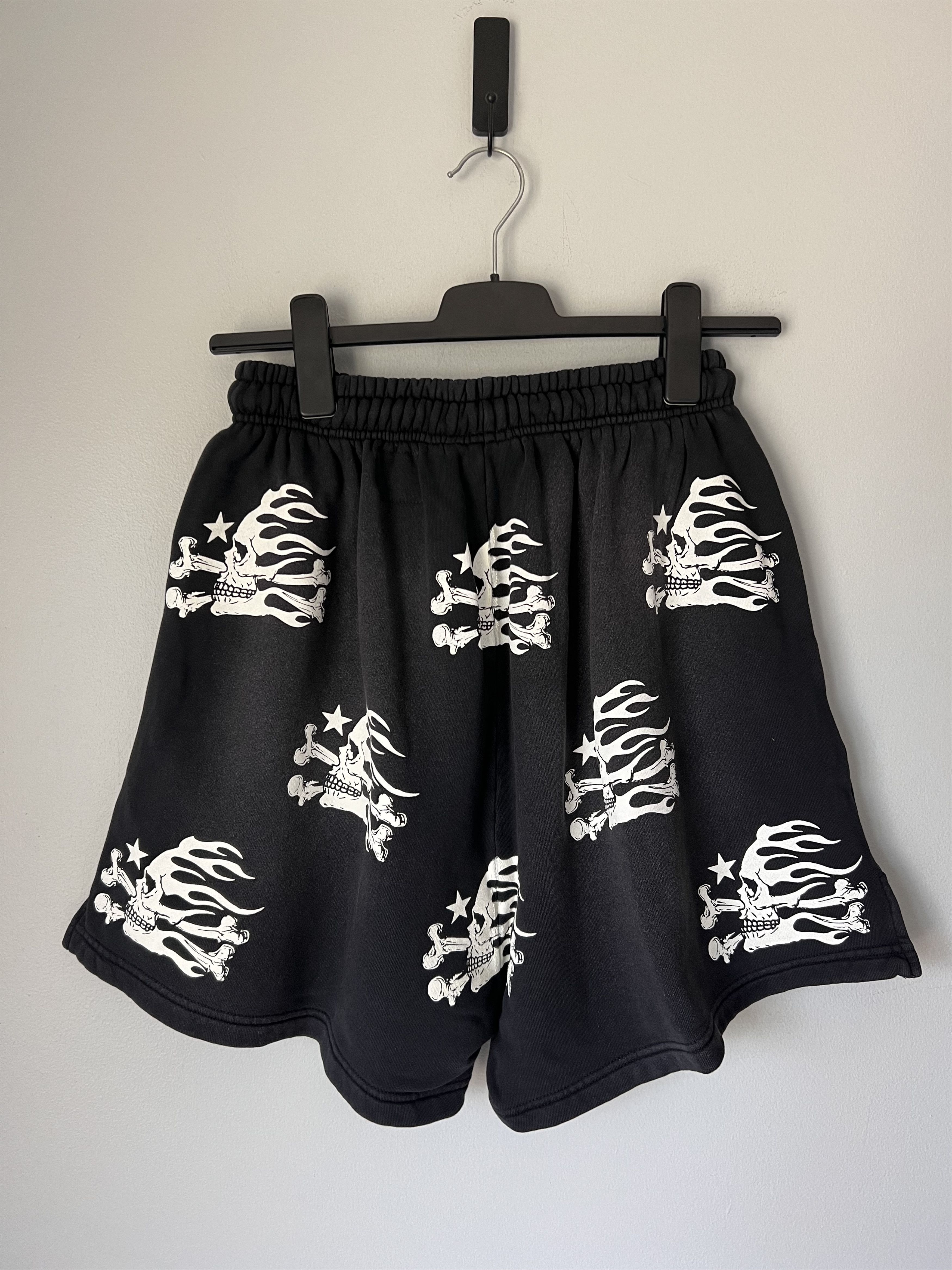 HELLSTAR Hellstar Skull Shorts in Black Size US 32 / EU 48 - 4 Thumbnail