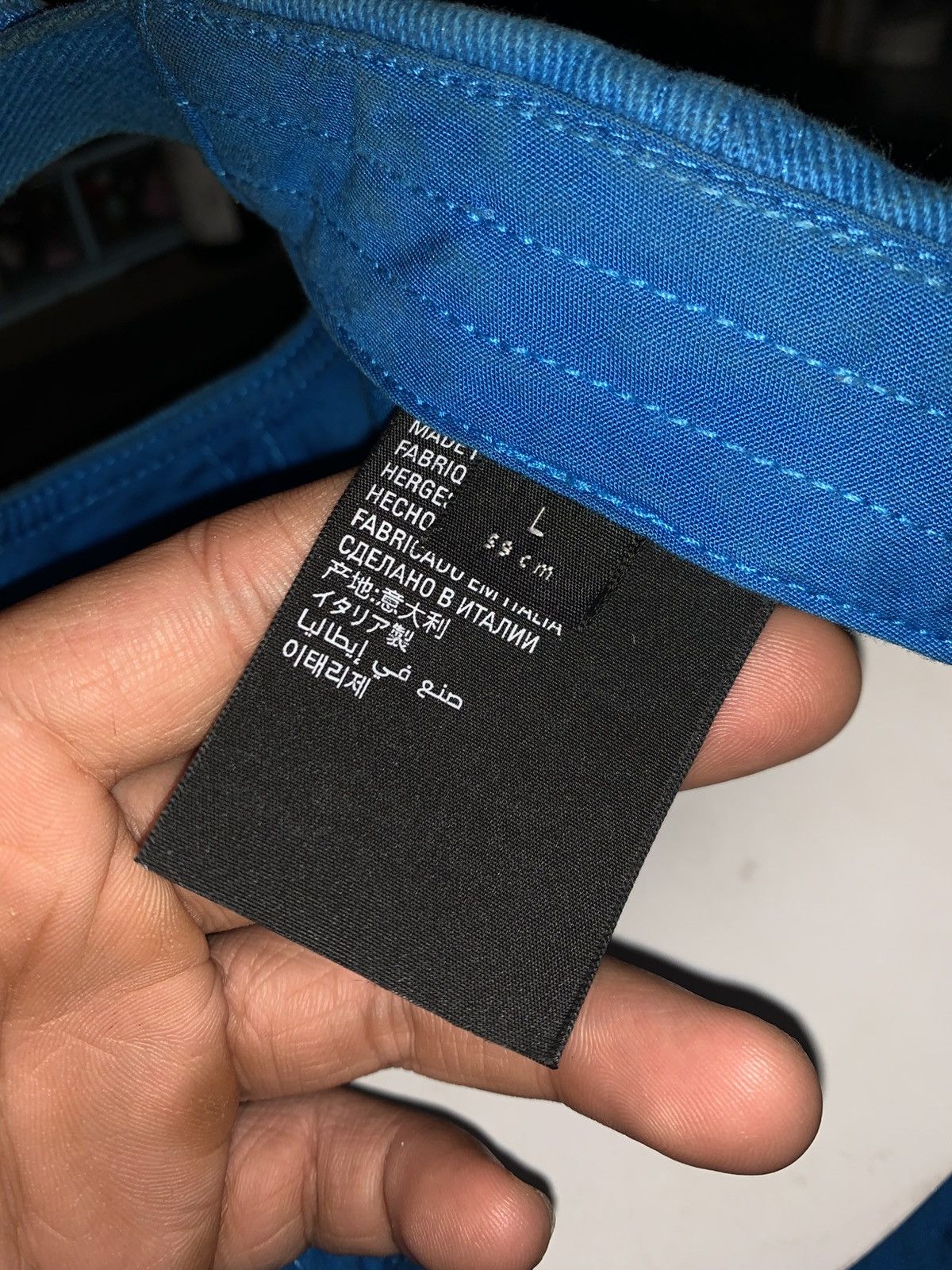 Adidas × Balenciaga Balenciaga x Adidas Blue Cap Size ONE SIZE - 3 Thumbnail