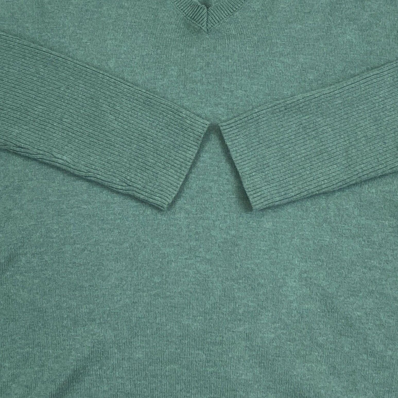 J. Jill J Jill Women's Green Silk Wool Cotton Blend Sweater Small Pullover Size S / US 4 / IT 40 - 6 Thumbnail