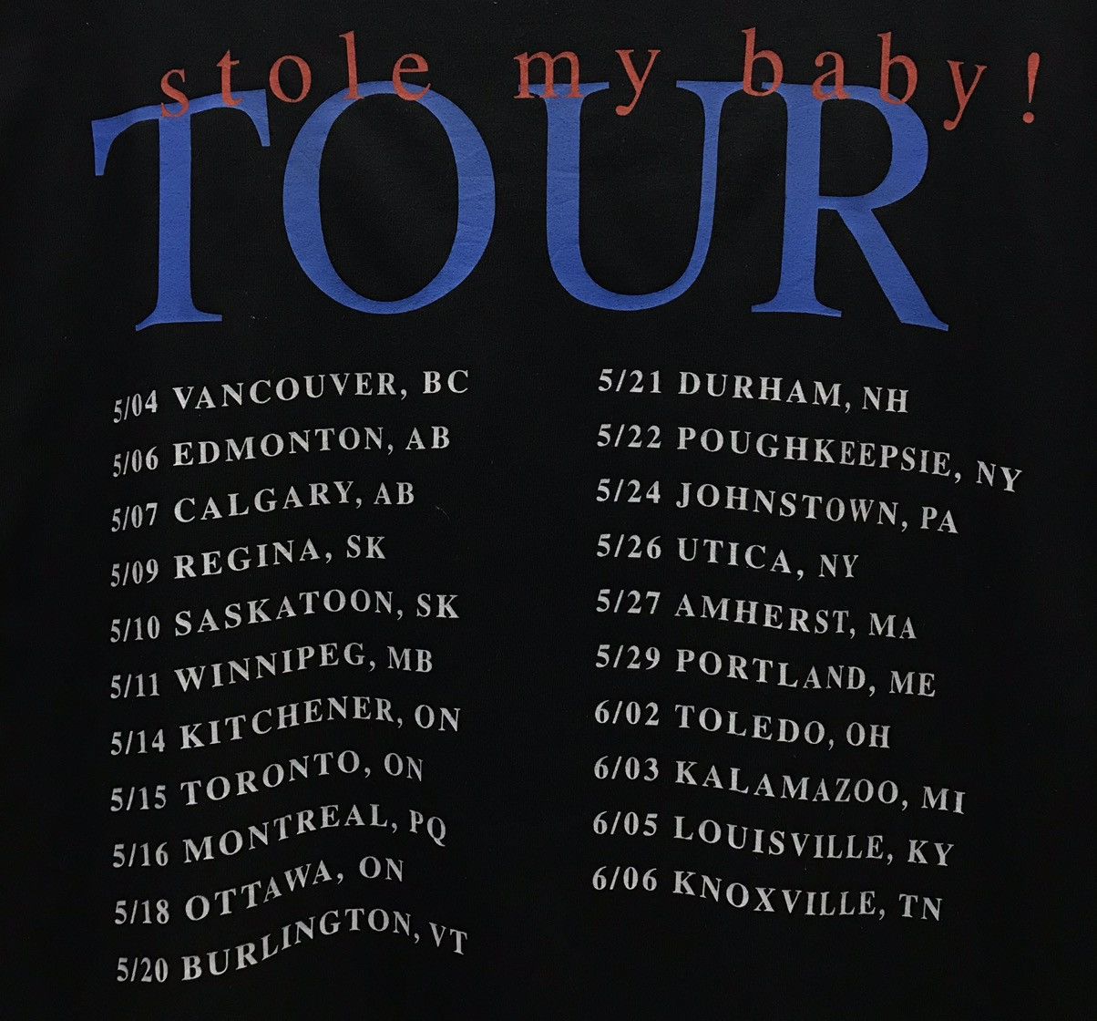 Band Tees Vintage Matchbox 20 Stole My Baby World Tour 1998 Shirt Size US XL / EU 56 / 4 - 3 Thumbnail