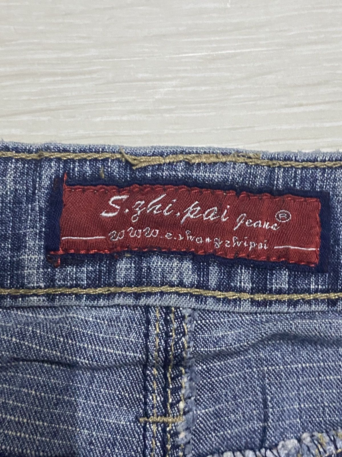 Japanese Brand Vintage Japanese Brand Distressed Faded Flare Soft Jeans Size US 30 / EU 46 - 16 Thumbnail