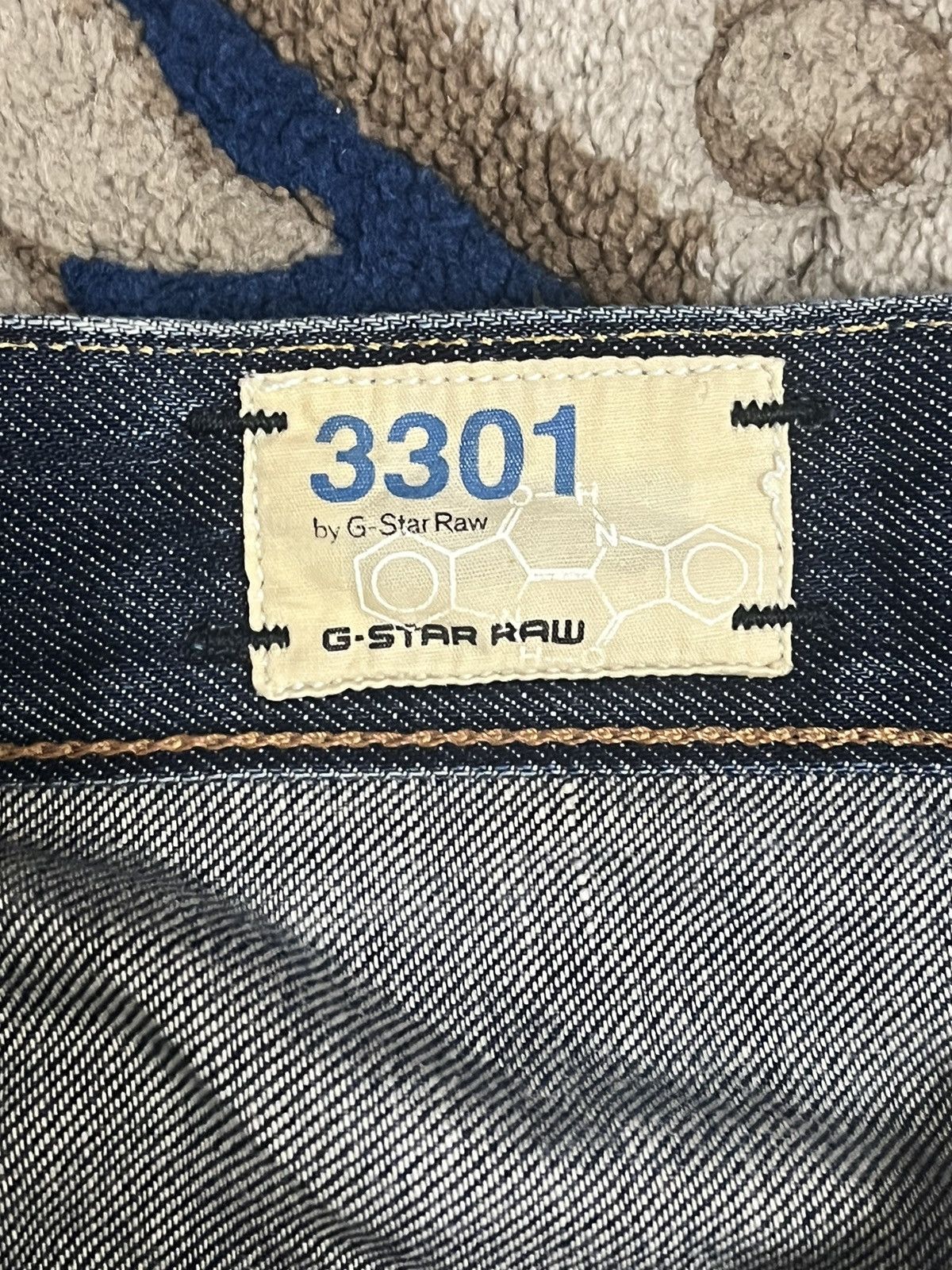 G-Star Vintage Gstar Raw Distress Style Jeans Size US 34 / EU 50 - 11 Thumbnail