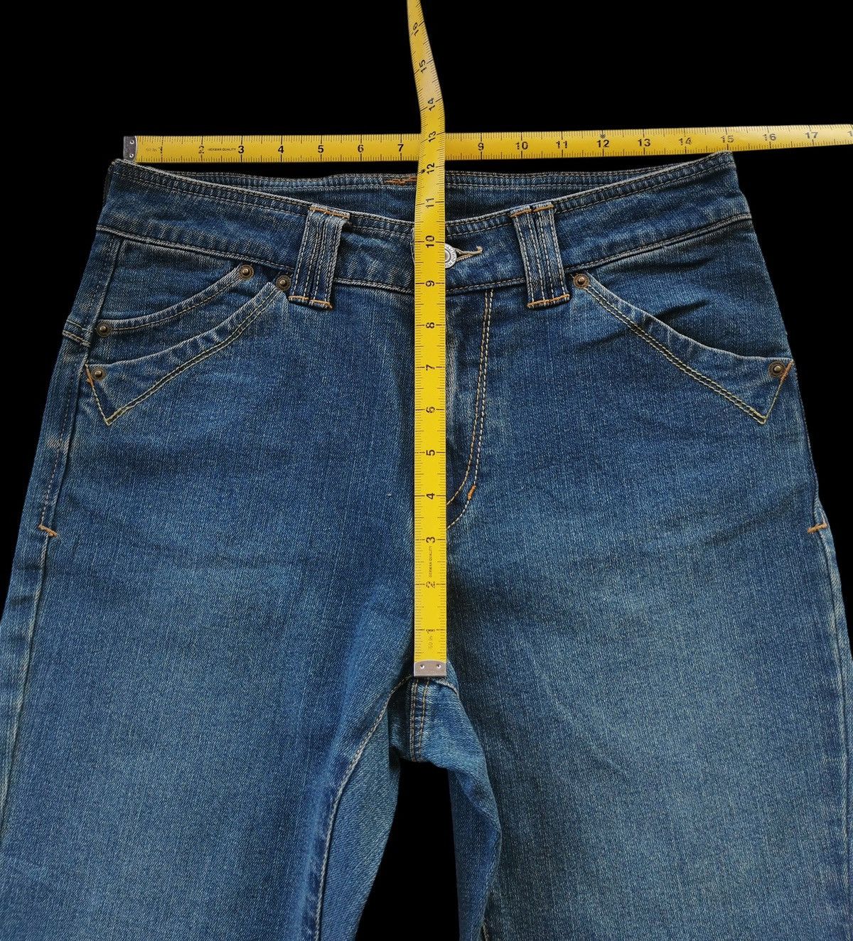 Levi's Vintage Elephant Ear Flare Bell Bottom Jeans Size US 30 / EU 46 - 11 Thumbnail