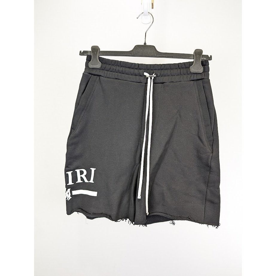 Amiri o1rshd1 MA Bar Sweatshorts in Black Size US 32 / EU 48 - 2 Thumbnail