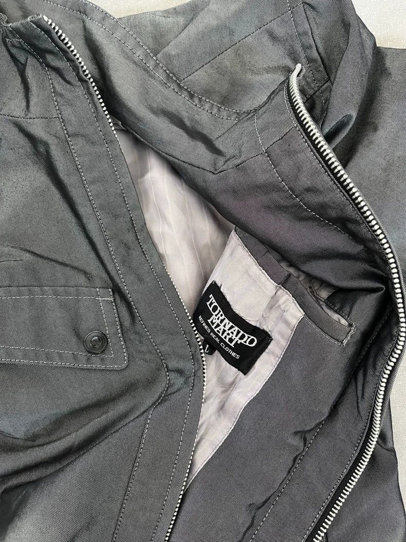 Yohji Yamamoto Vintage Tornado Mart Utility Jacket with Zippers-2506 Size L / US 10 / IT 46 - 4 Thumbnail