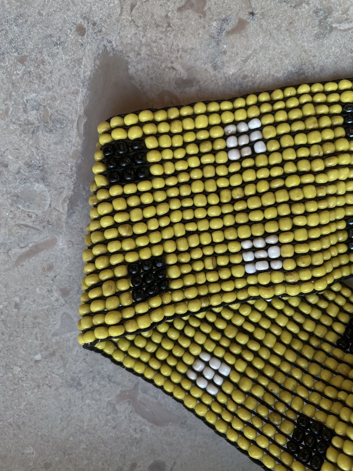 Vintage Crafted Wide Bead Belt Size ONE SIZE - 4 Thumbnail