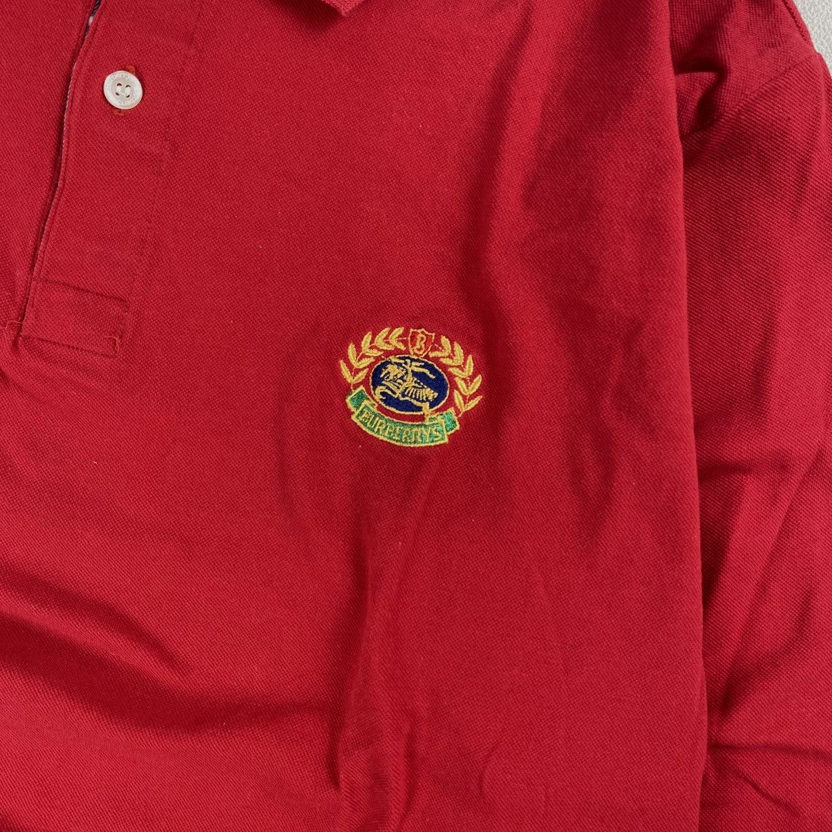 Burberry Vintage burberrys Longsleeve Polo Shirt Size US XL / EU 56 / 4 - 3 Thumbnail