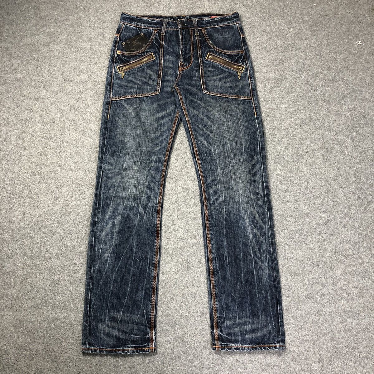 Japanese Brand AVAIL Bush Pants Denim Jeans