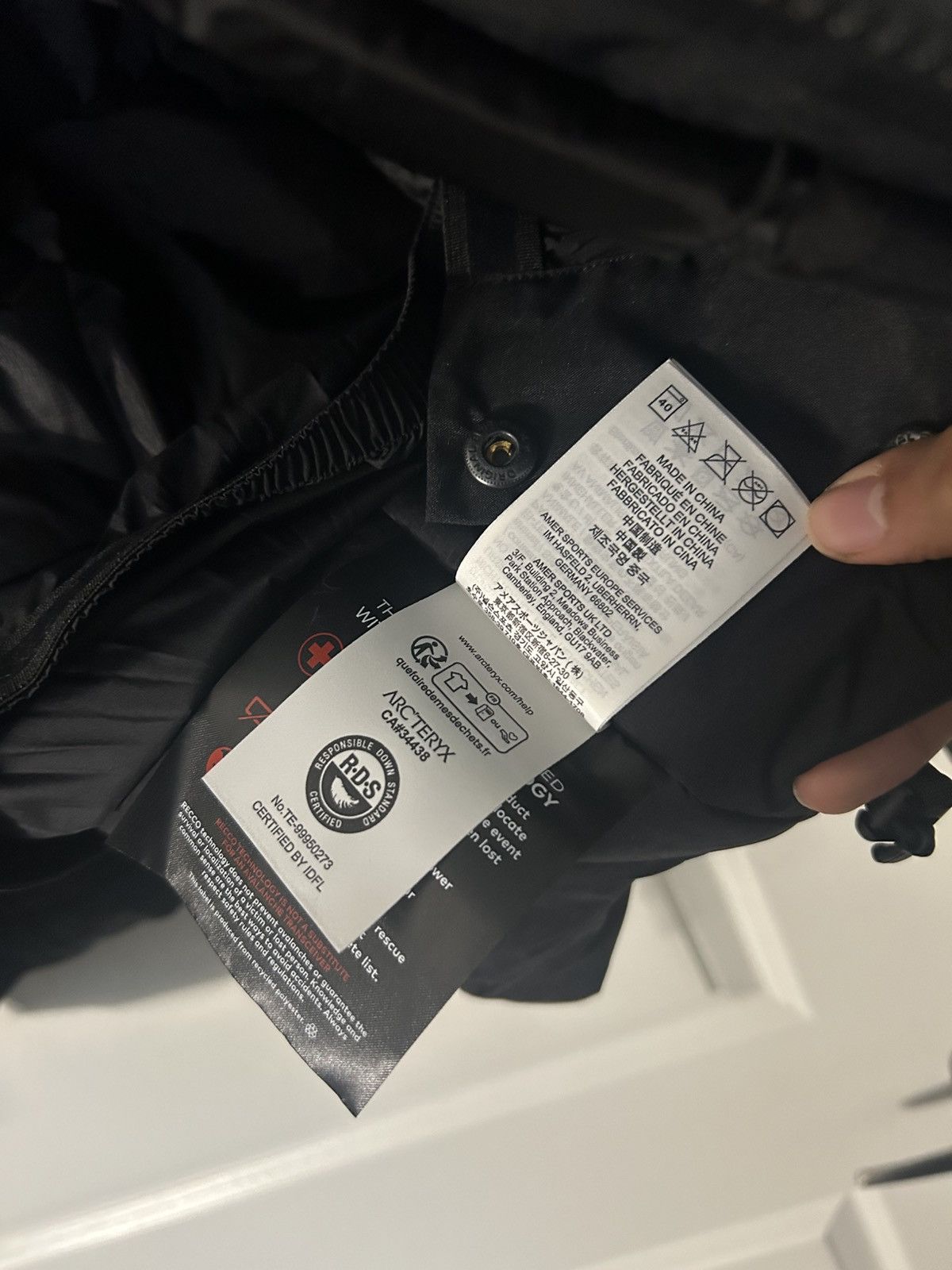 Arc'teryx Arc'teryx Men's Macai Ski Jacket Puffer removeable hood Size US L / EU 52-54 / 3 - 13 Thumbnail