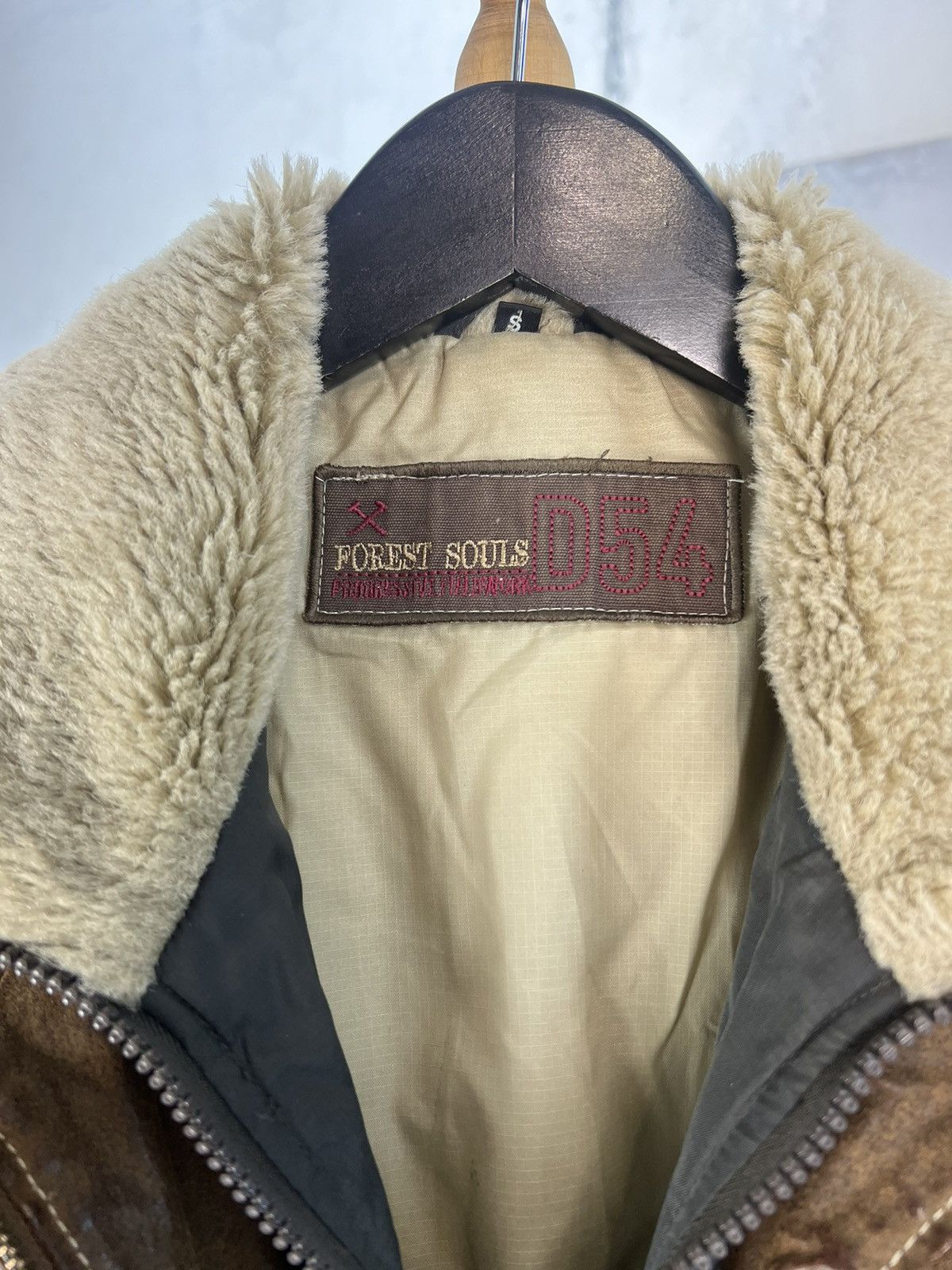Angelo Litrico Vintage Angelo Litrico Leather Bomber Jacket Size S - M Size US S / EU 44-46 / 1 - 5 Thumbnail