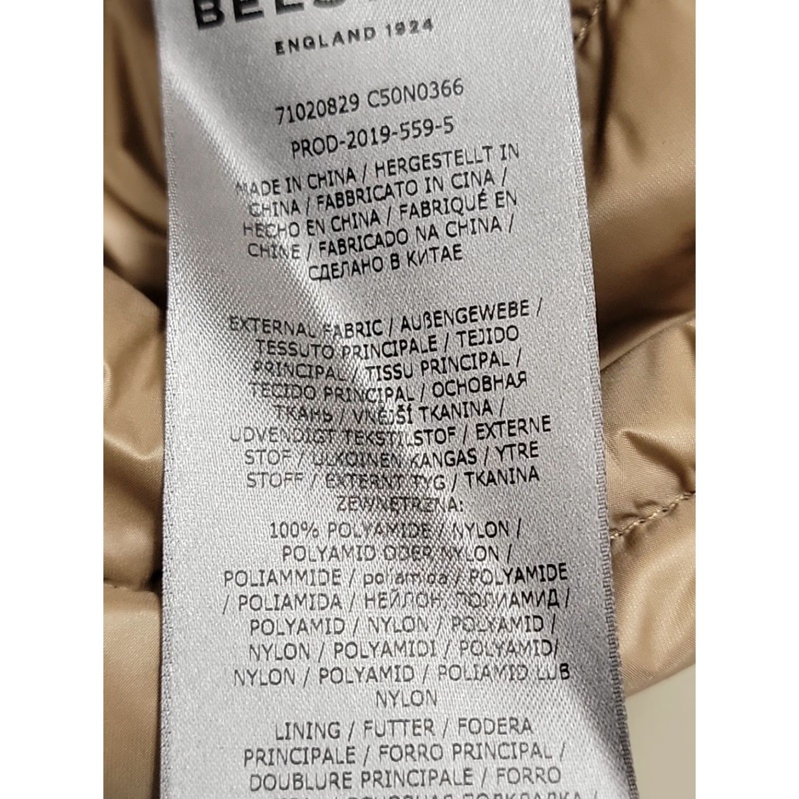 Belstaff Belstaff Jacket NWT Circuit Down Puffer Gray US 38 Men L–/32? Size US XXS / EU 40 - 7 Thumbnail