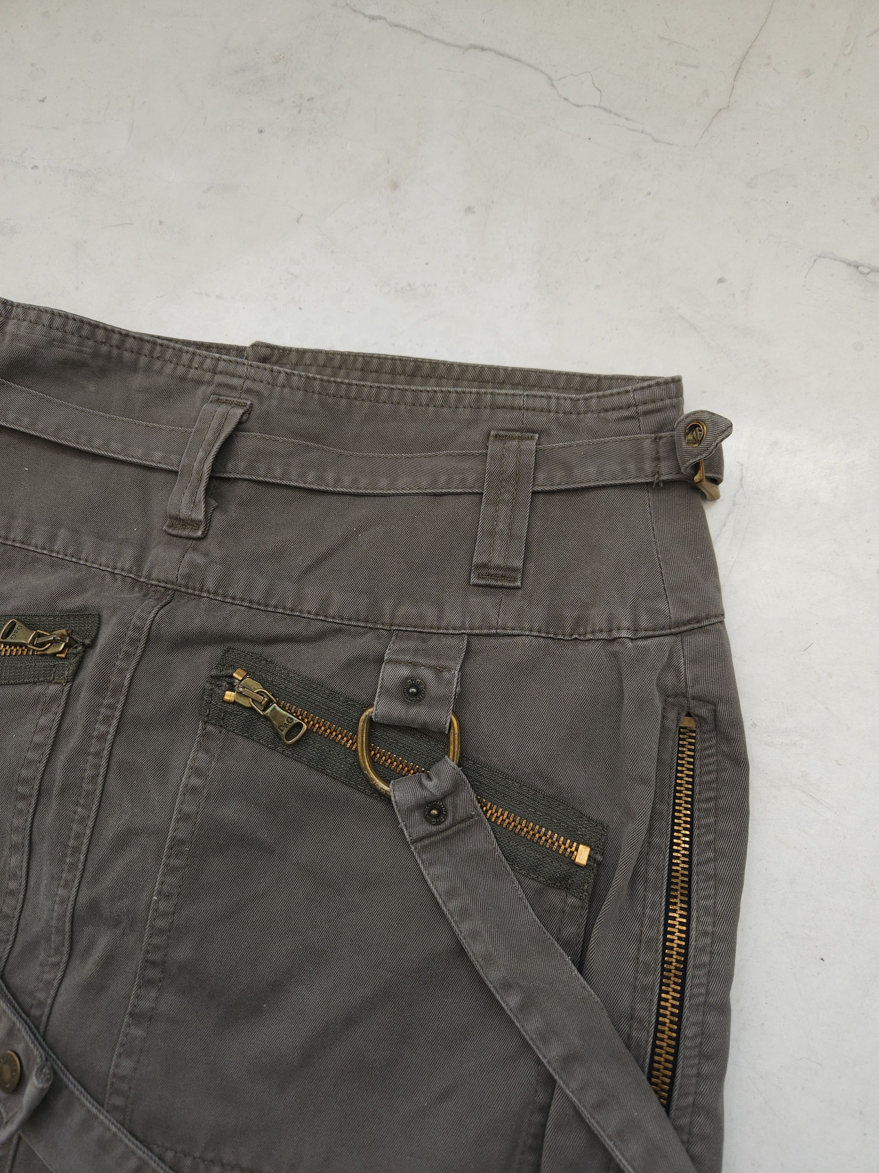 Dolce & Gabbana Archive y2k Dolce Gabbana bondage side zip skirt Size 28" / US 6 / IT 42 - 11 Thumbnail