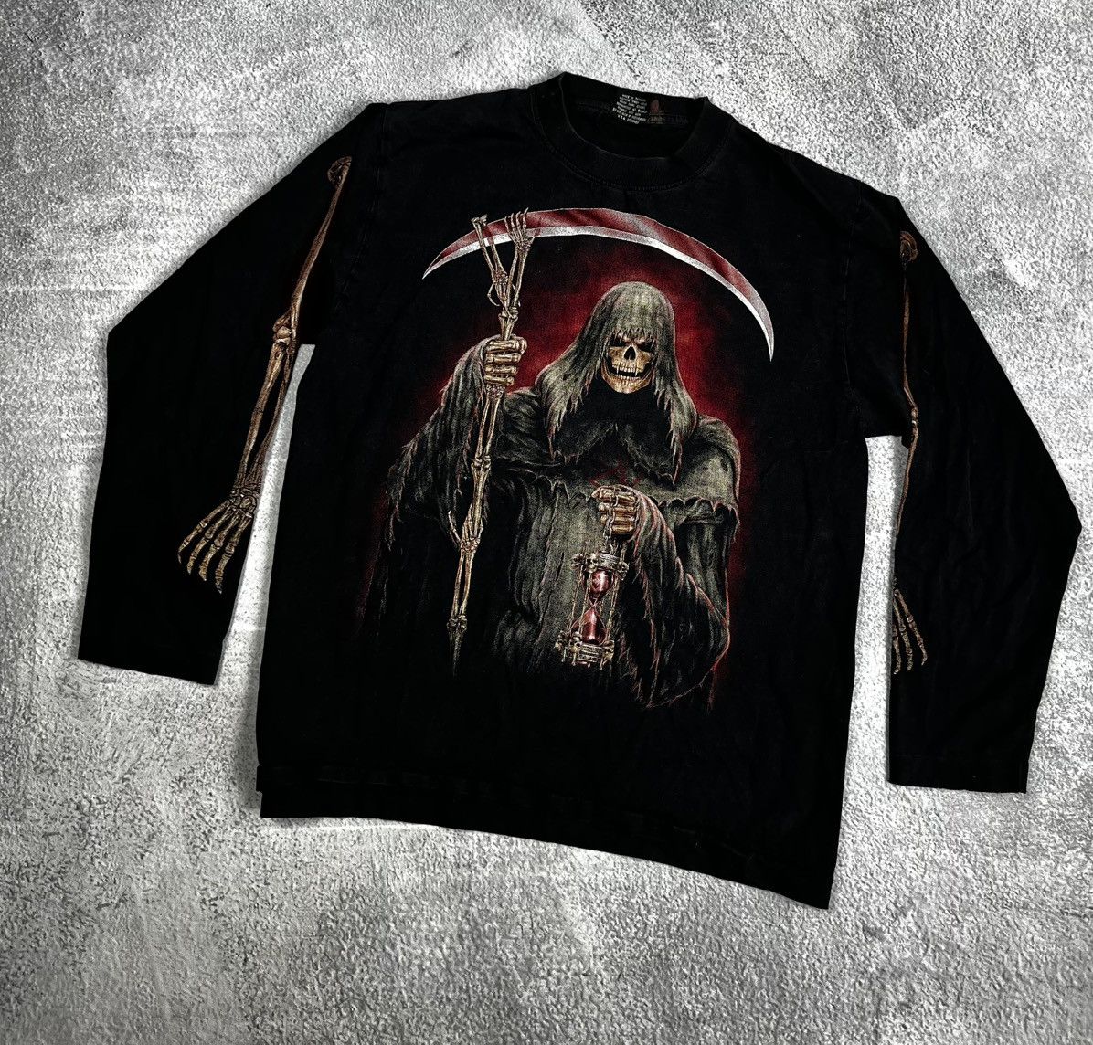 Band Tees Rockeagle skull long sleeve size L Size US M / EU 48-50 / 2 - 1 Thumbnail
