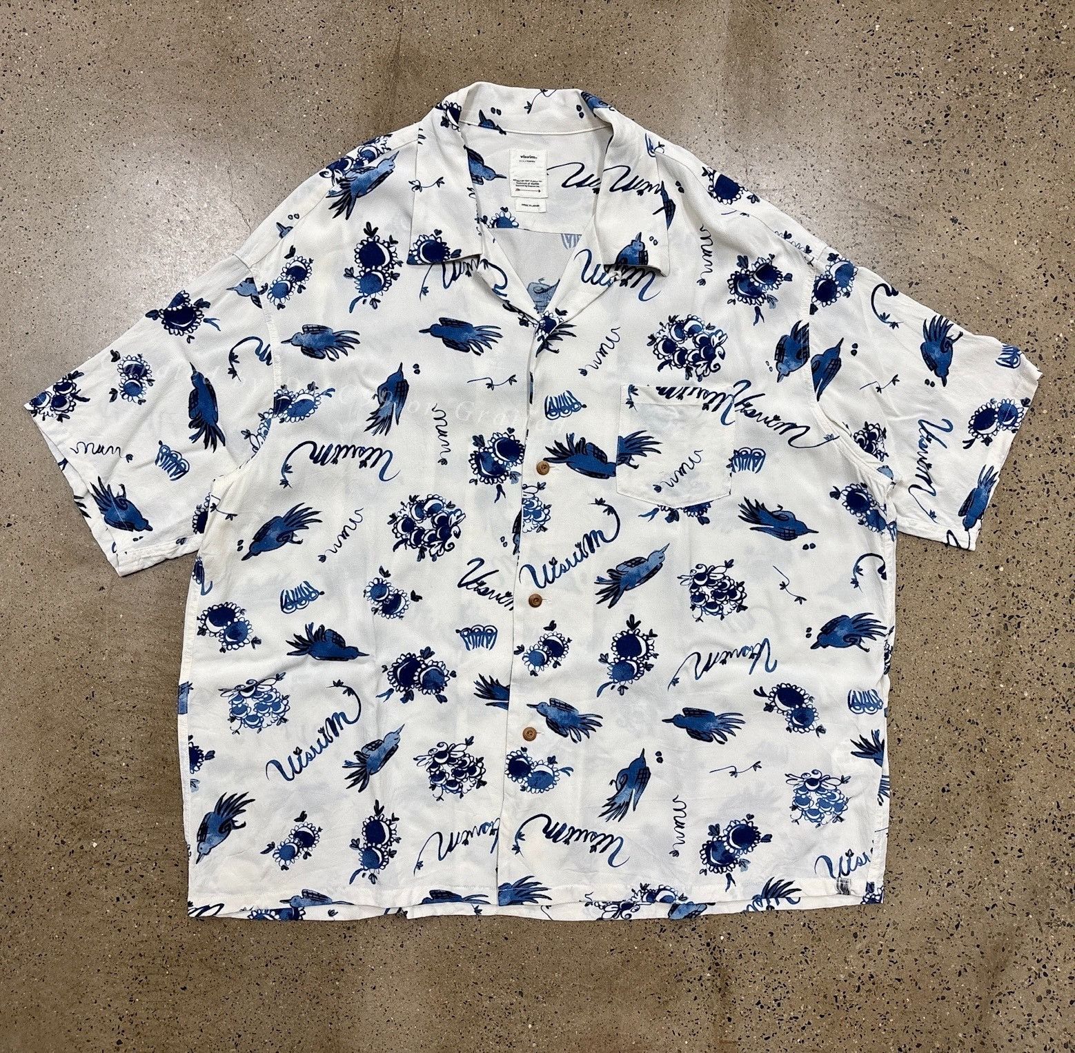 Visvim Visvim Wallis Sunnybird Short-Sleeve Shirt Size US XL / EU 56 / 4 - 1 Thumbnail