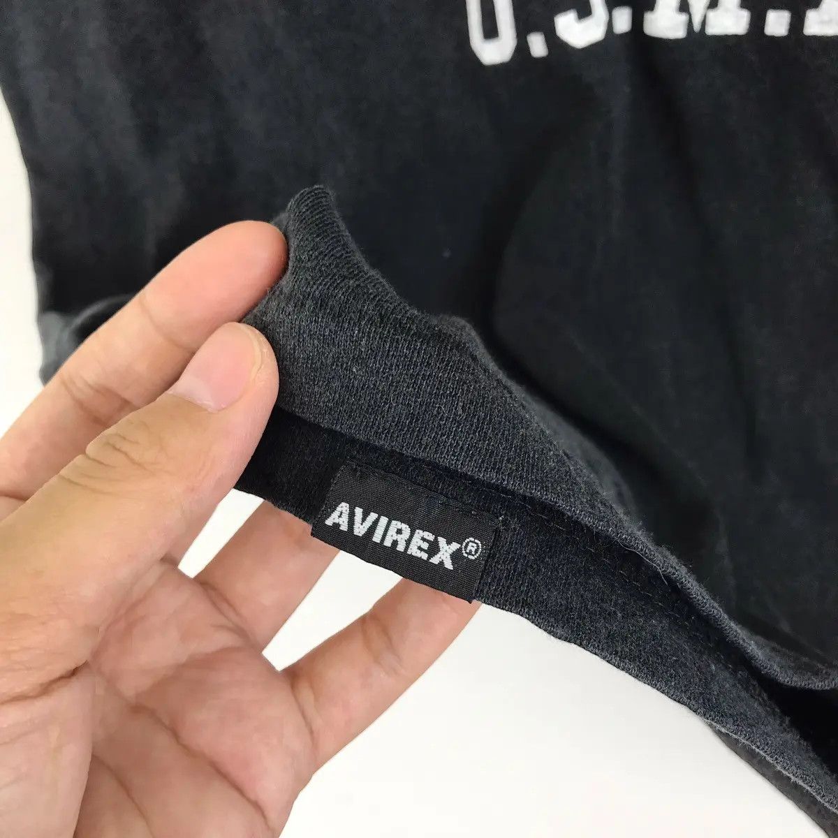Avirex Vtg AVIREX USMA West Point Military Academy USAF Tee Shirt Size US L / EU 52-54 / 3 - 7 Thumbnail