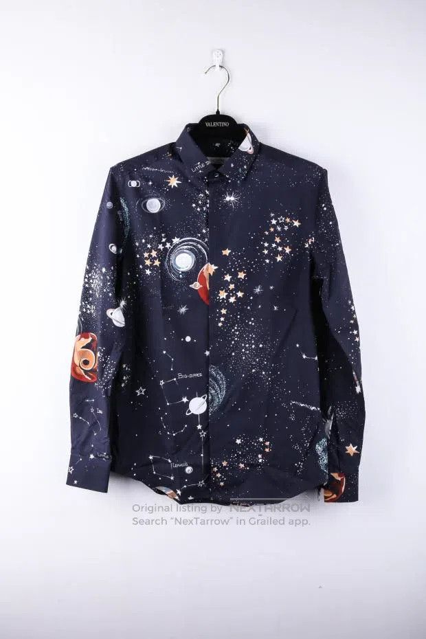 Valentino Valentino Starry sky shirt Size US XXS / EU 40 - 1 Thumbnail