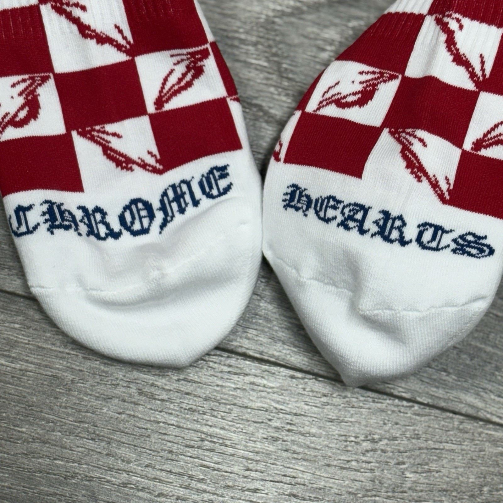 Chrome Hearts Chrome Hearts Matty Boy 99 Eye Socks ' Red ' | NEW! Size ONE SIZE - 5 Thumbnail