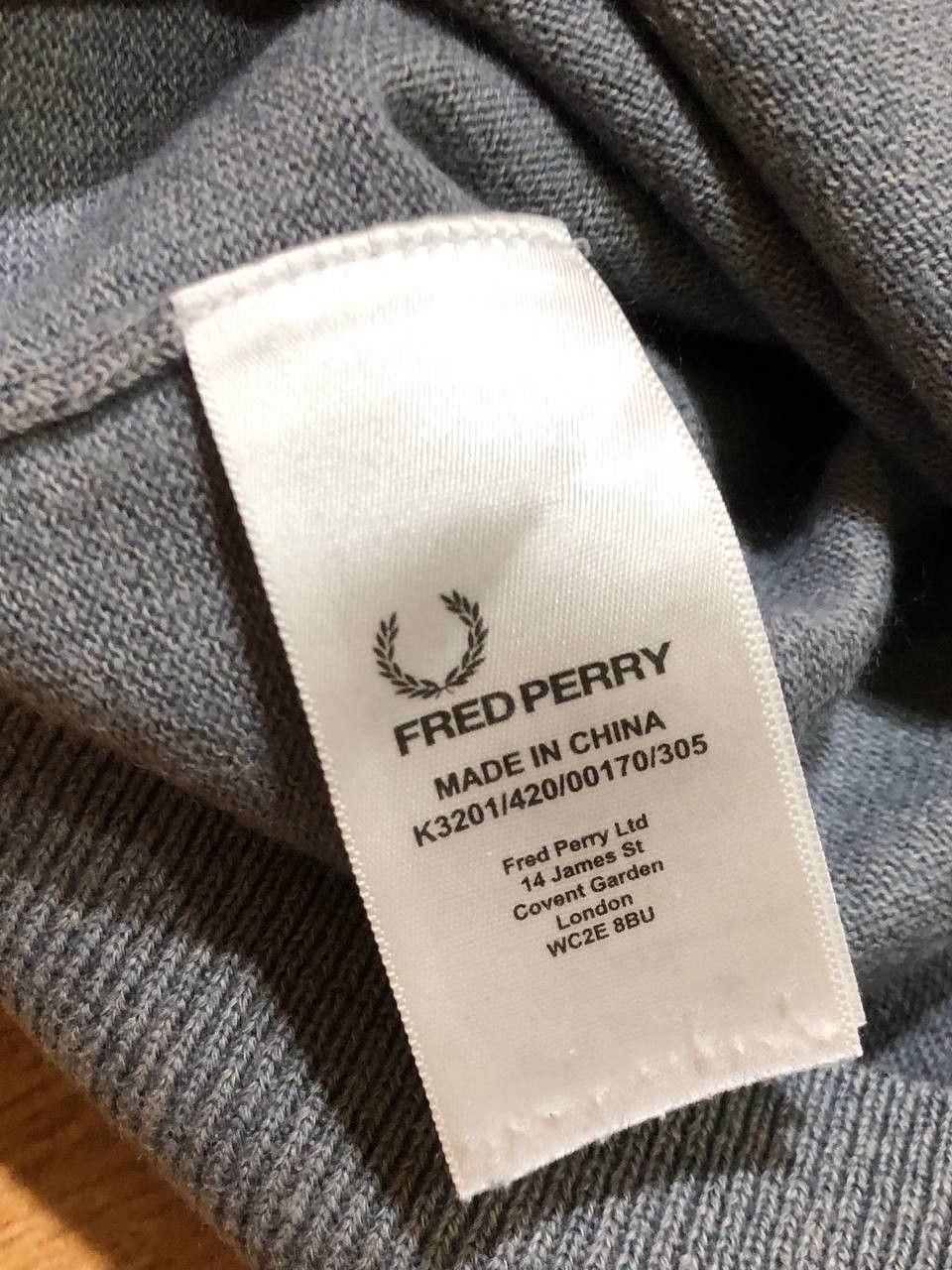 Fred Perry Vintage Fred Perry Embroidered Logo Sweater Size M Size US M / EU 48-50 / 2 - 3 Thumbnail