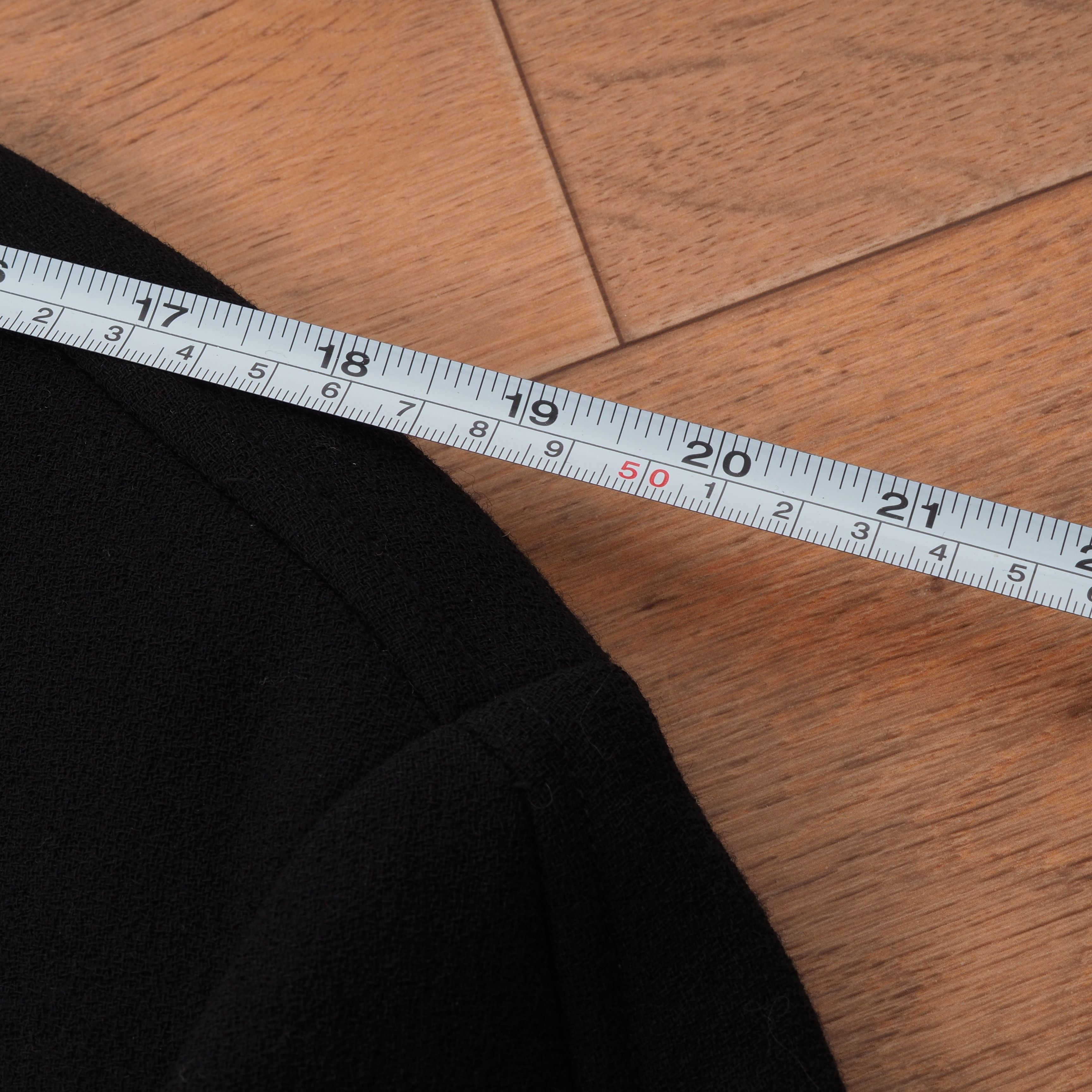 Thierry Mugler × Vintage Thierry Mugler Vintage Wool Black Sport Coat Blazer Jacket Size 40R - 9 Thumbnail