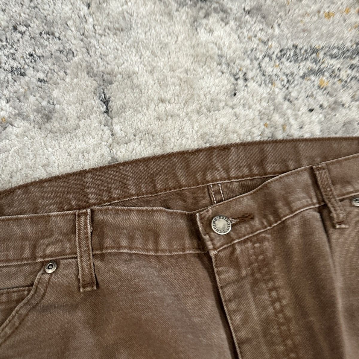 Dickies × Vintage Essential Vintage y2k Dickies brown wide leg carpenter pants Size US 40 / EU 56 - 5 Thumbnail