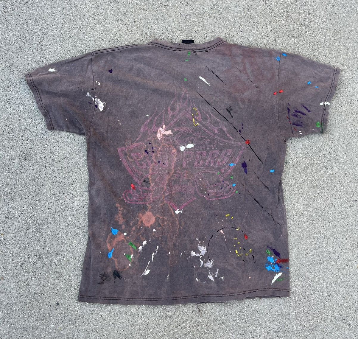Harley Davidson Custom Orange County Choppers T-Shirt Thrashed Distressed Size US M / EU 48-50 / 2 - 2 Thumbnail