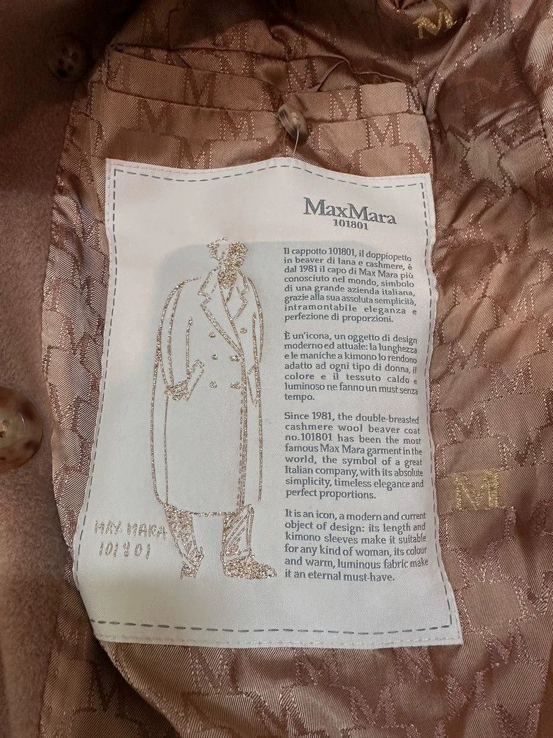 Max Mara Max Mara 101801 Coat Camel Size S / US 4 / IT 40 - 4 Thumbnail