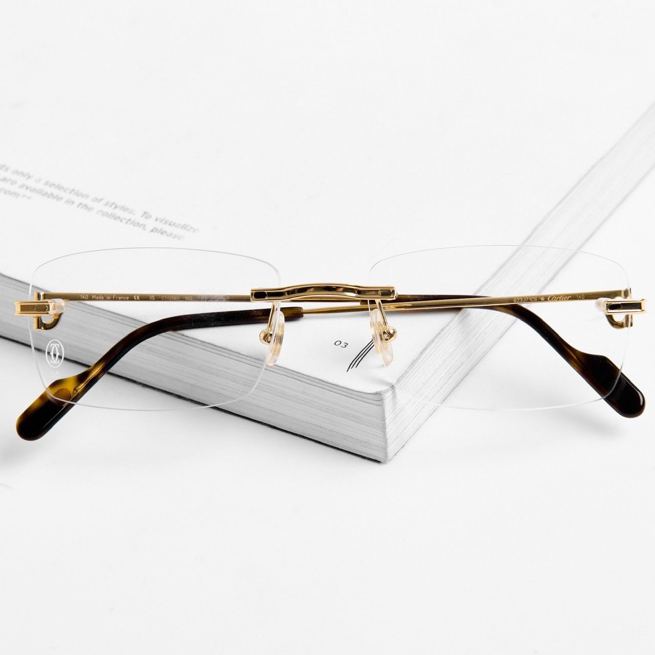 Cartier CARTIER CT0259O 002 GLASSES Size ONE SIZE - 5 Thumbnail