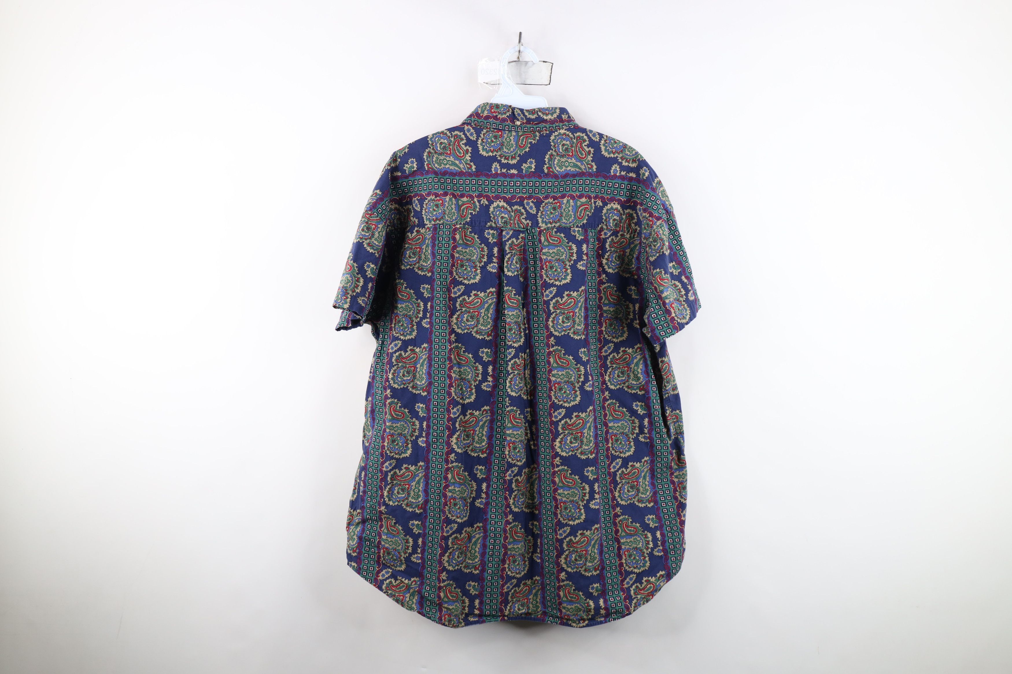 Vintage Vintage 90s Streetwear Short Sleeve Button Down Shirt Size US XL / EU 56 / 4 - 11 Thumbnail