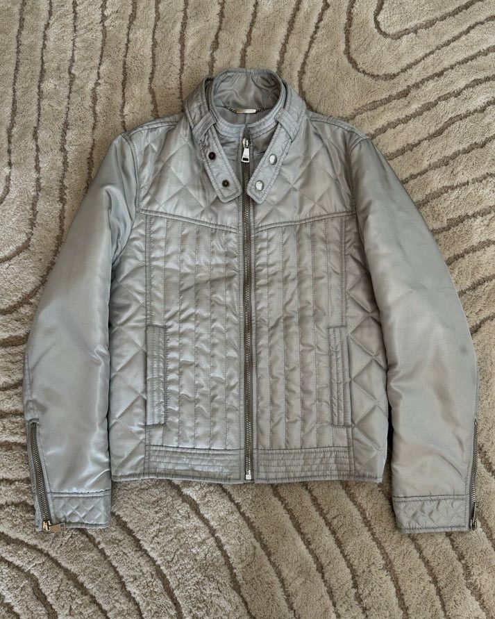 image of Dolce Gabbana Fw2007 Dolce & Gabbana Astro Space Sliver Jacket (M) in Silver, Men's (Size Medium)