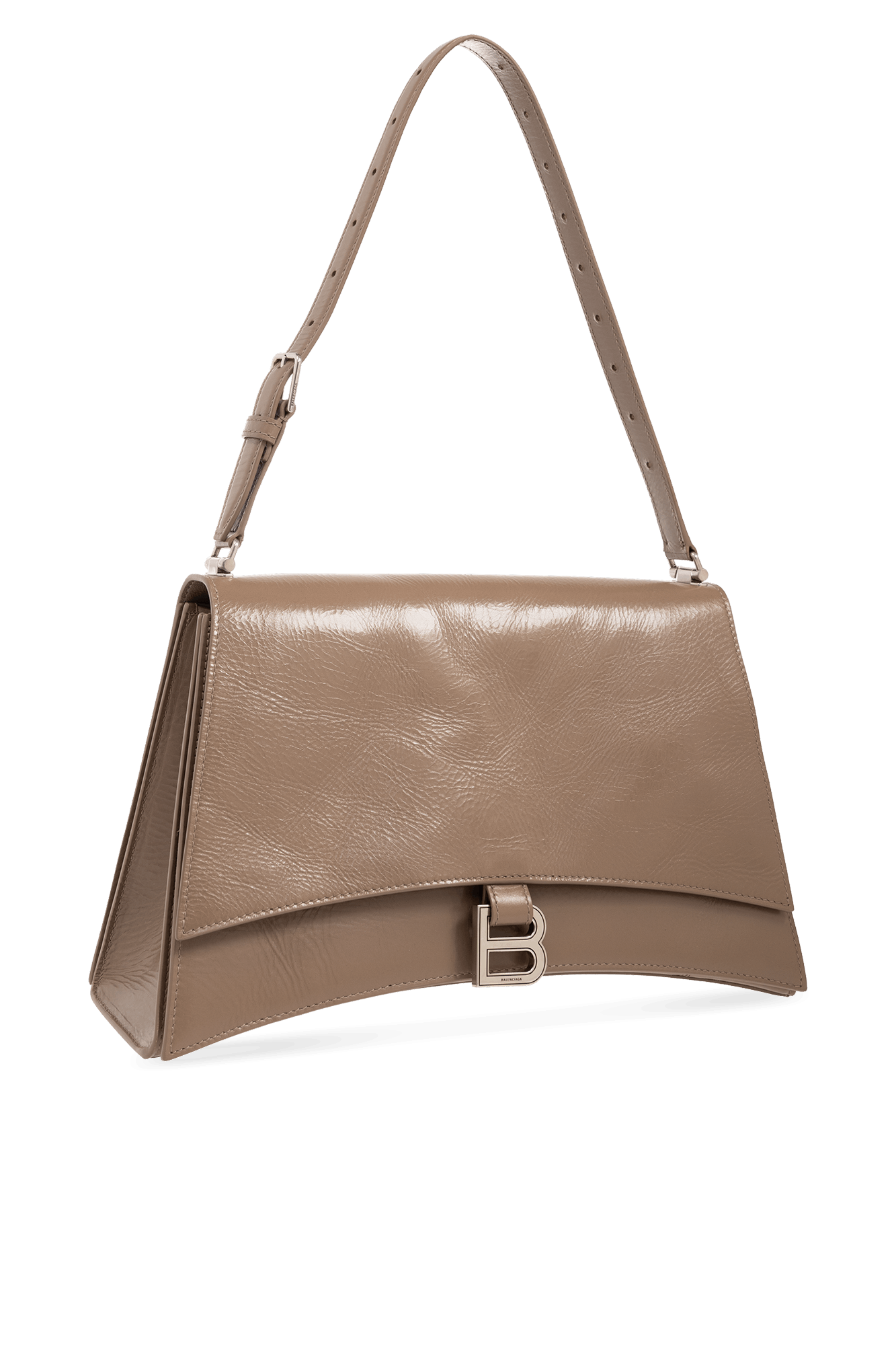 Balenciaga o1mt1gz0824 Size: OS / Crush Sling Bags in Brown Size ONE SIZE - 4 Thumbnail