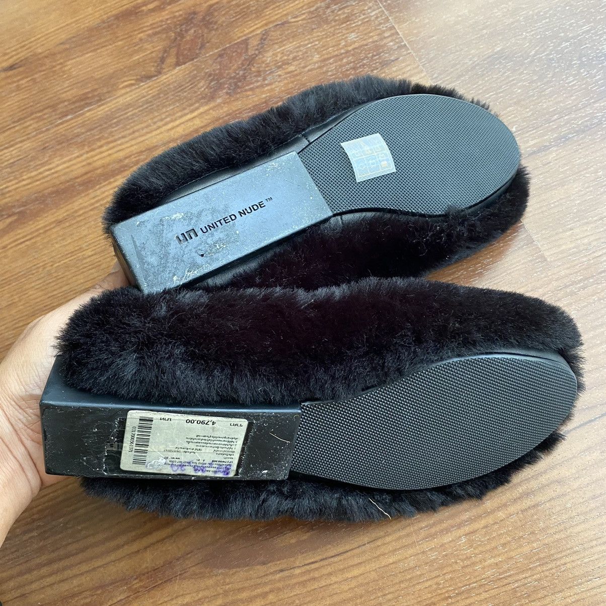 UNITED NUDE United Nude block heels teddy flat-black Size US 7 / IT 37 - 7 Thumbnail